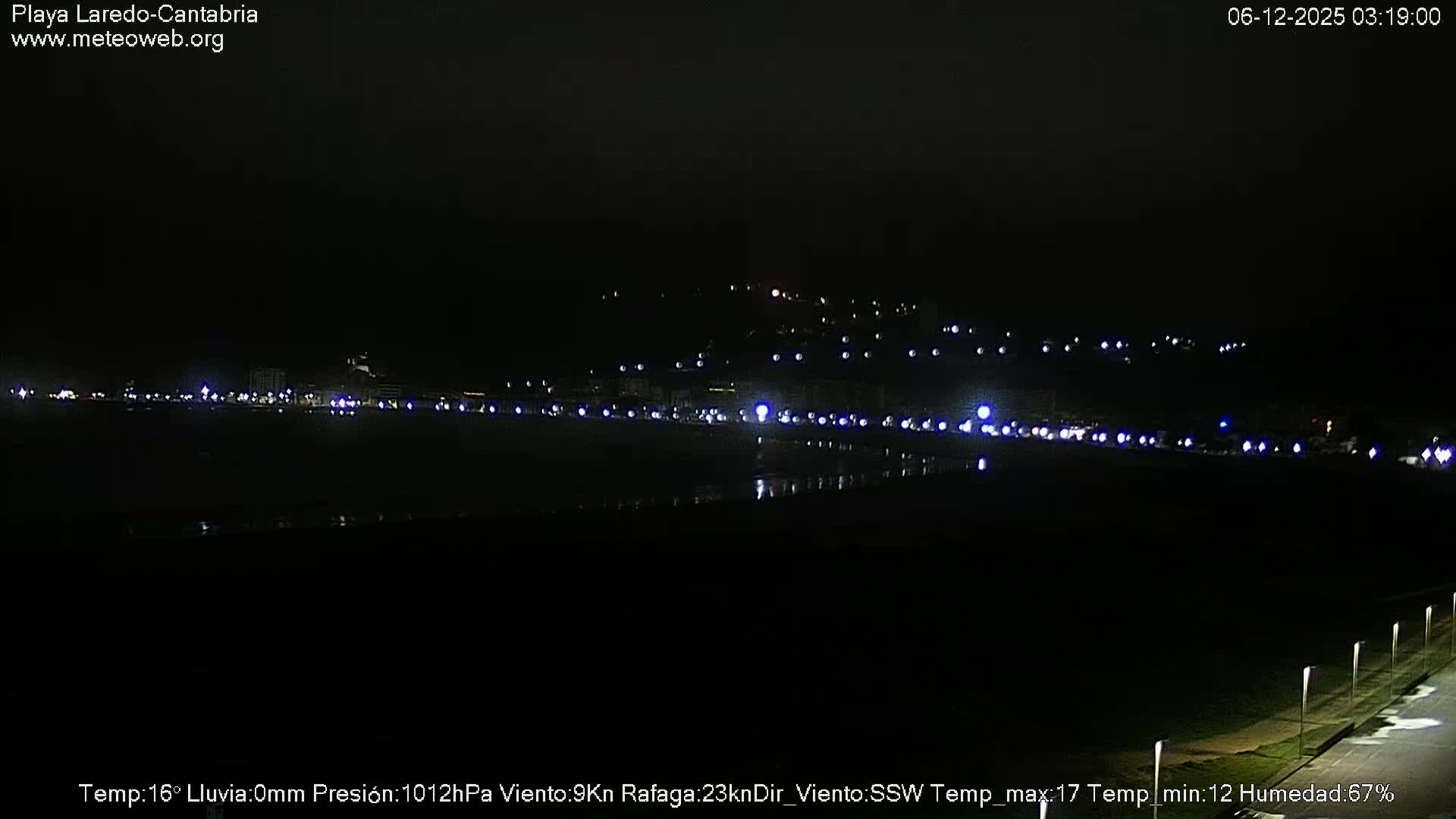 Playa de Laredo Beach Live Cam - Costa Oriental, Cantabria, Spain