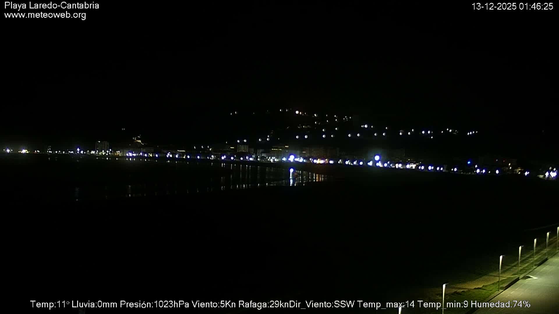 Playa de Laredo Beach Live Cam - Costa Oriental, Cantabria, Spain