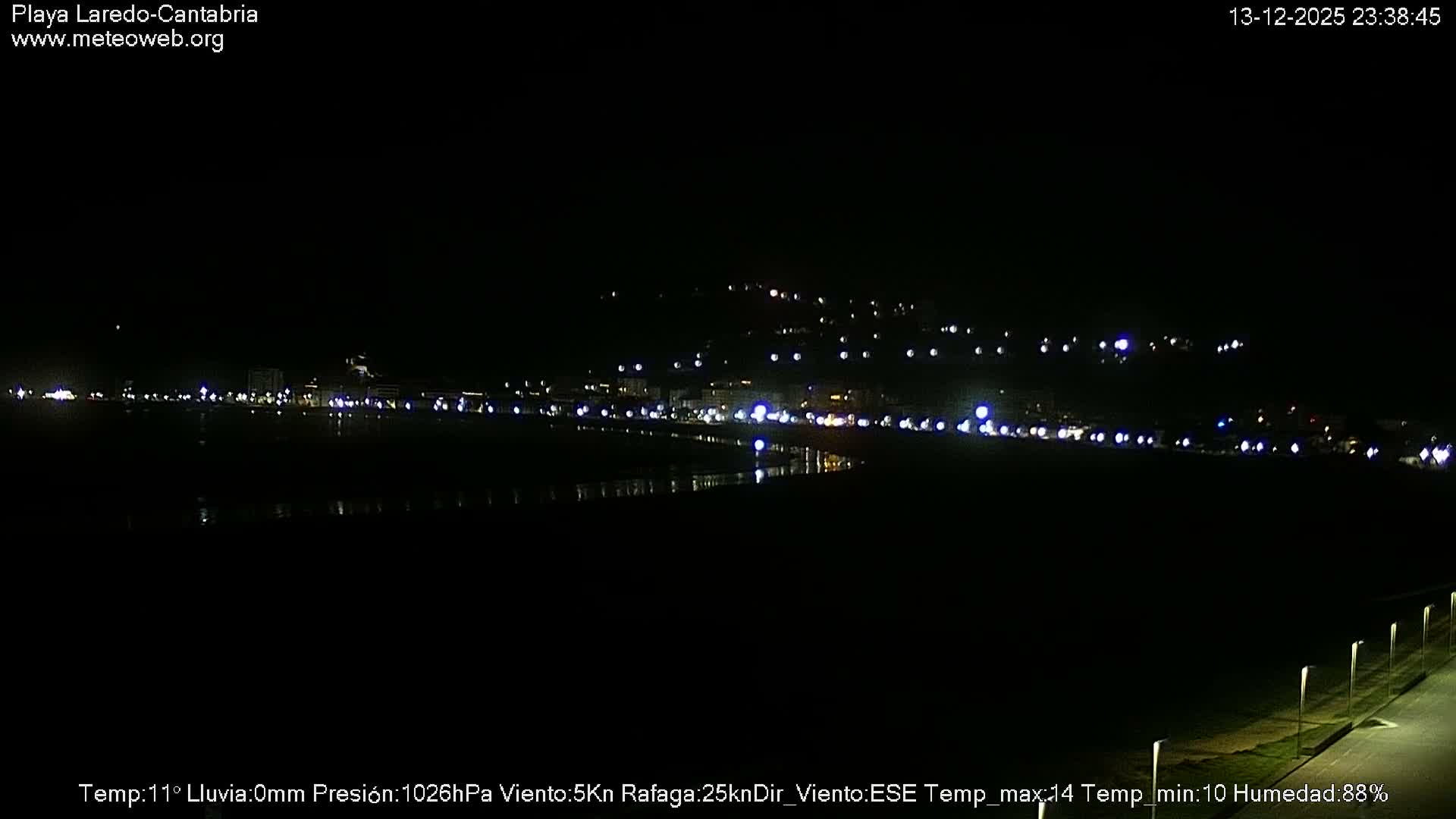Playa de Laredo Beach Live Cam - Costa Oriental, Cantabria, Spain