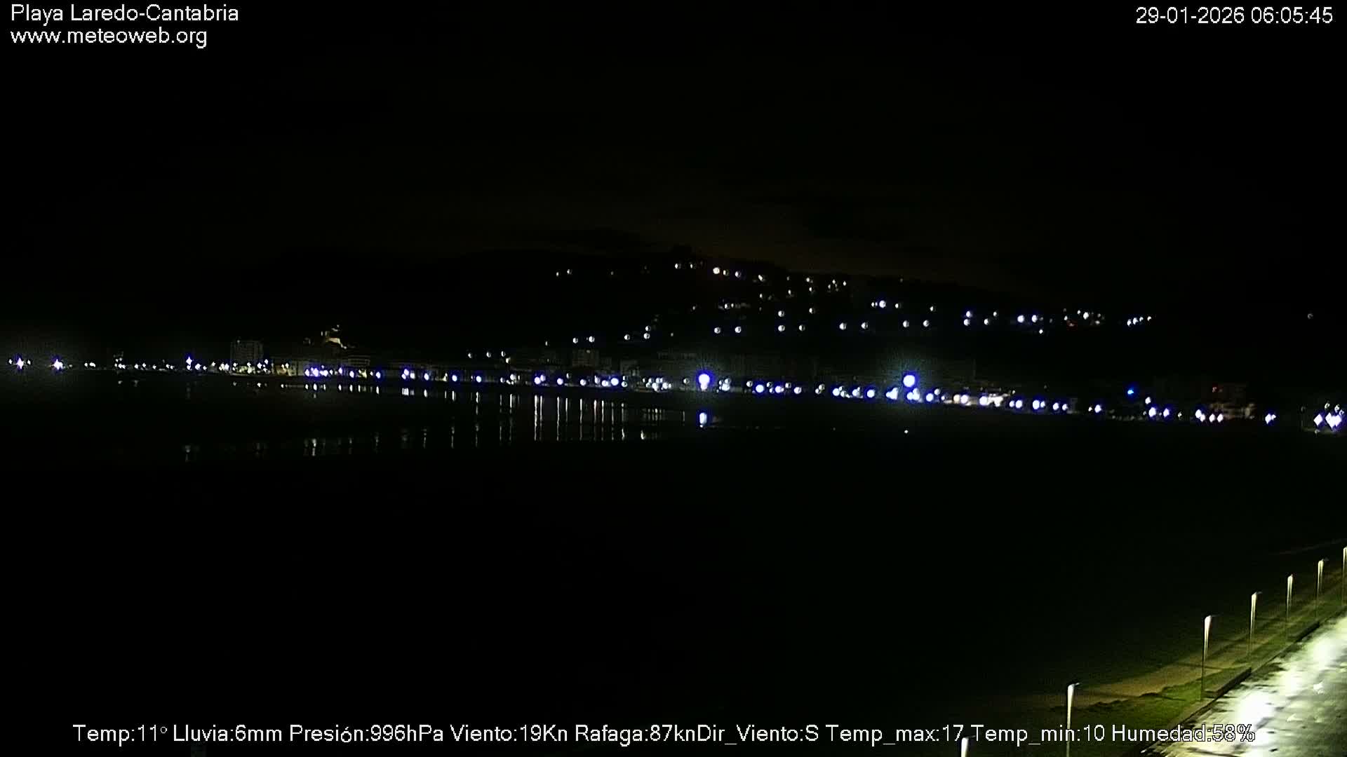 Playa de Laredo Beach Live Cam - Costa Oriental, Cantabria, Spain