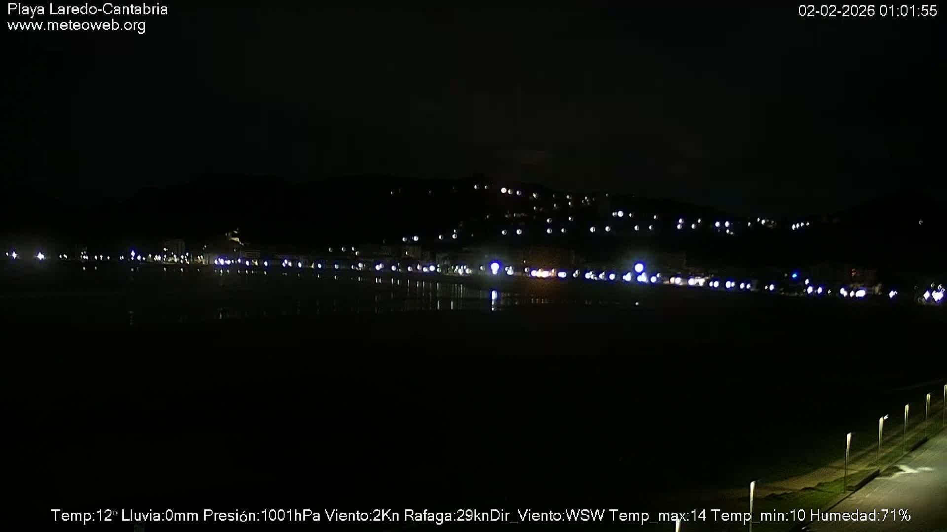 Playa de Laredo Beach Live Cam - Costa Oriental, Cantabria, Spain