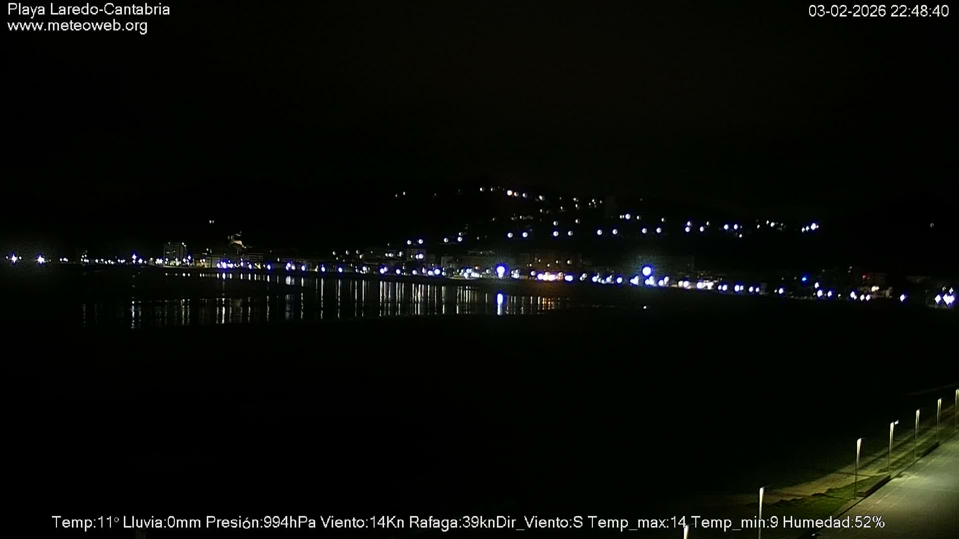 Playa de Laredo Beach Live Cam - Costa Oriental, Cantabria, Spain