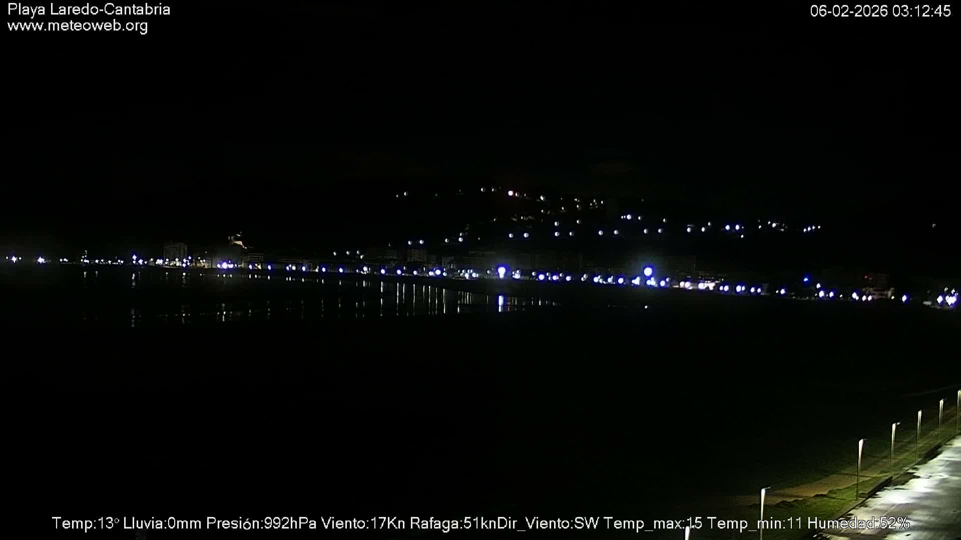 Playa de Laredo Beach Live Cam - Costa Oriental, Cantabria, Spain
