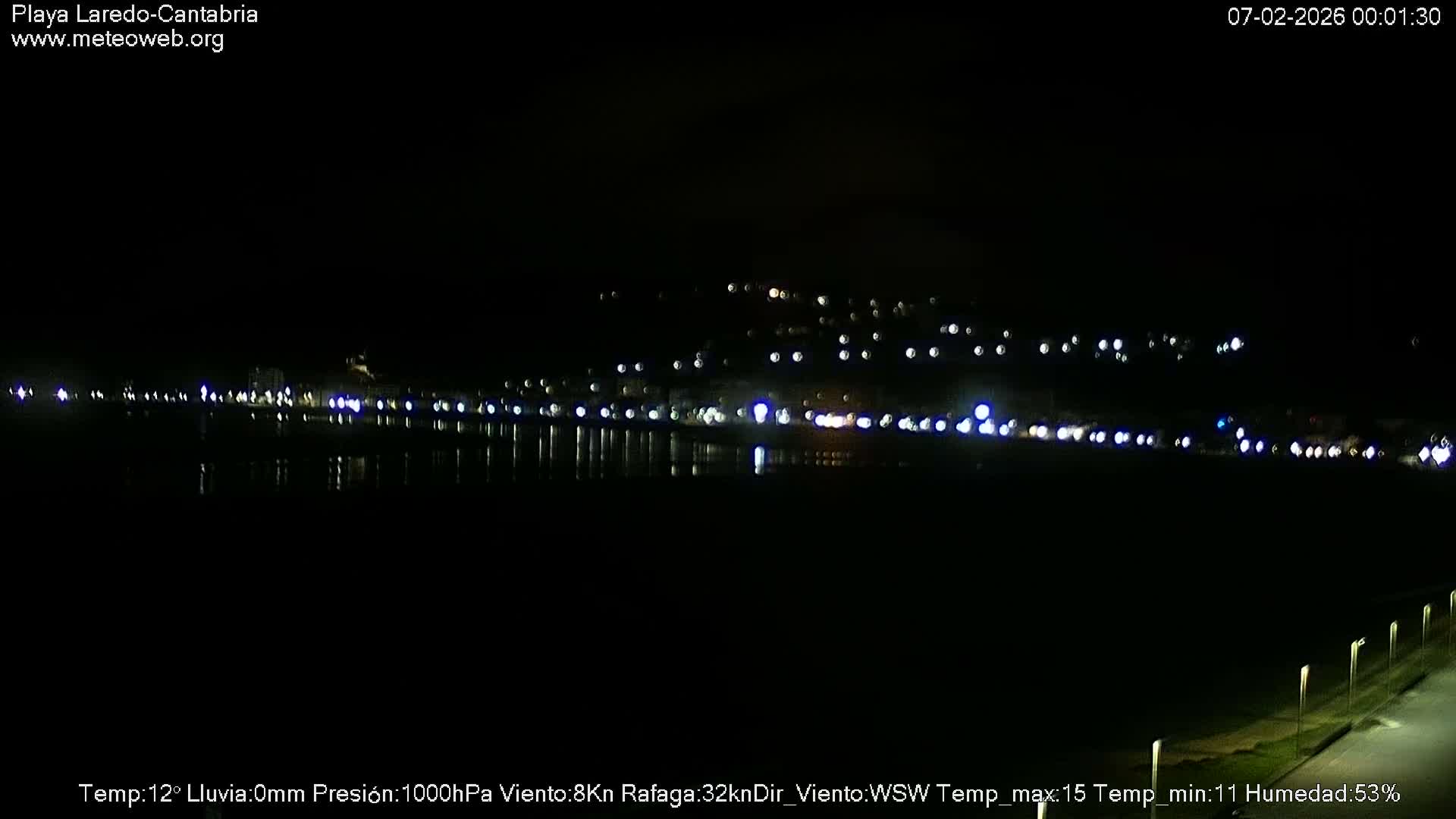 Playa de Laredo Beach Live Cam - Costa Oriental, Cantabria, Spain