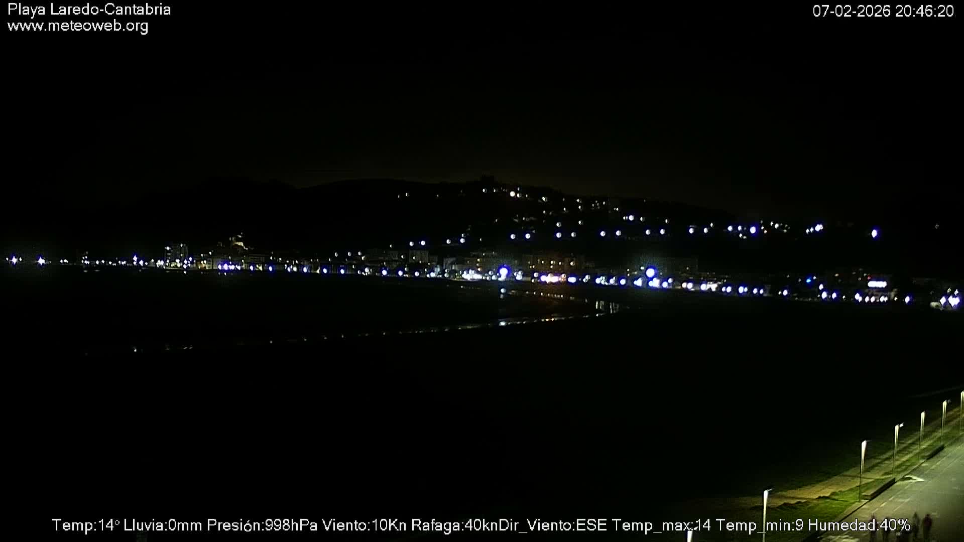 Playa de Laredo Beach Live Cam - Costa Oriental, Cantabria, Spain