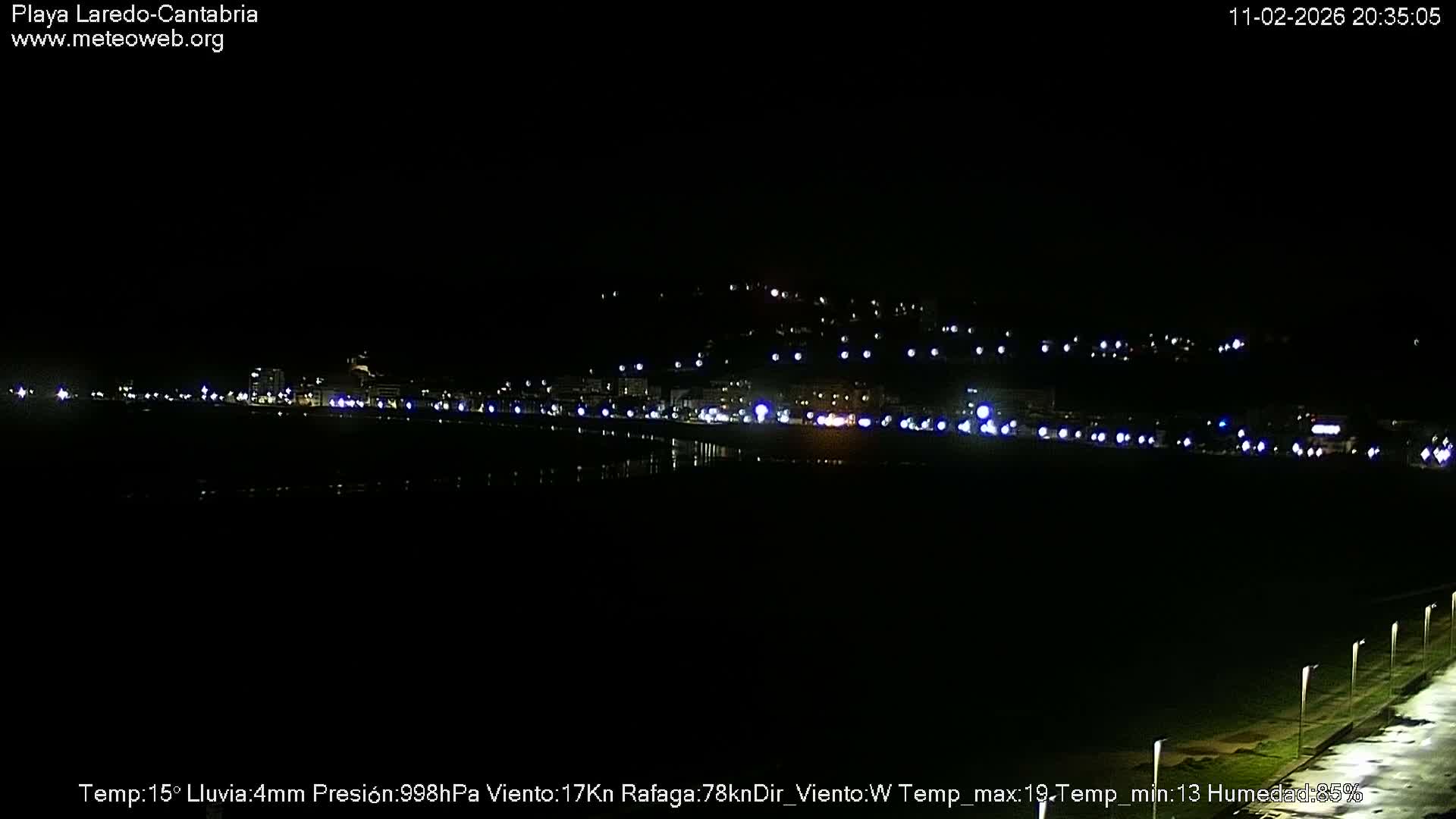 Playa de Laredo Beach Live Cam - Costa Oriental, Cantabria, Spain