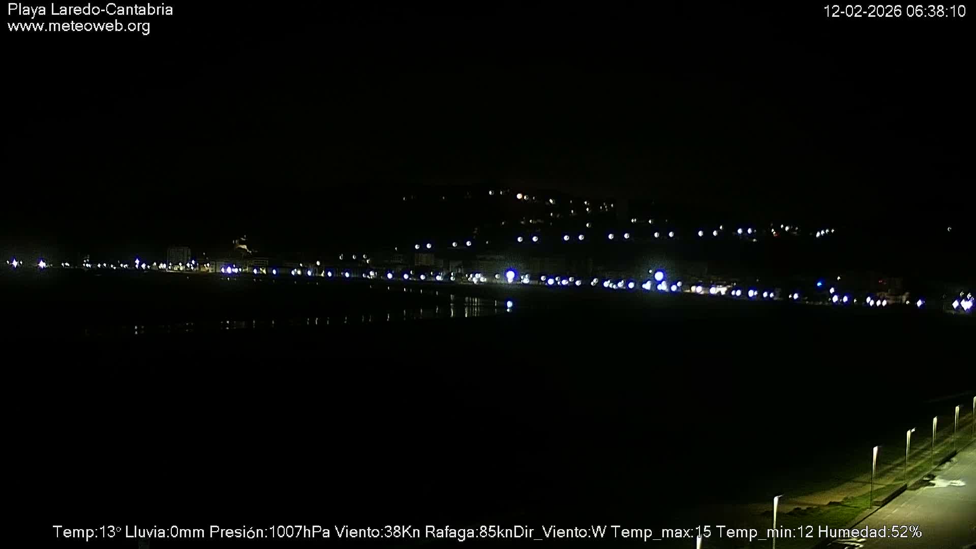 Playa de Laredo Beach Live Cam - Costa Oriental, Cantabria, Spain