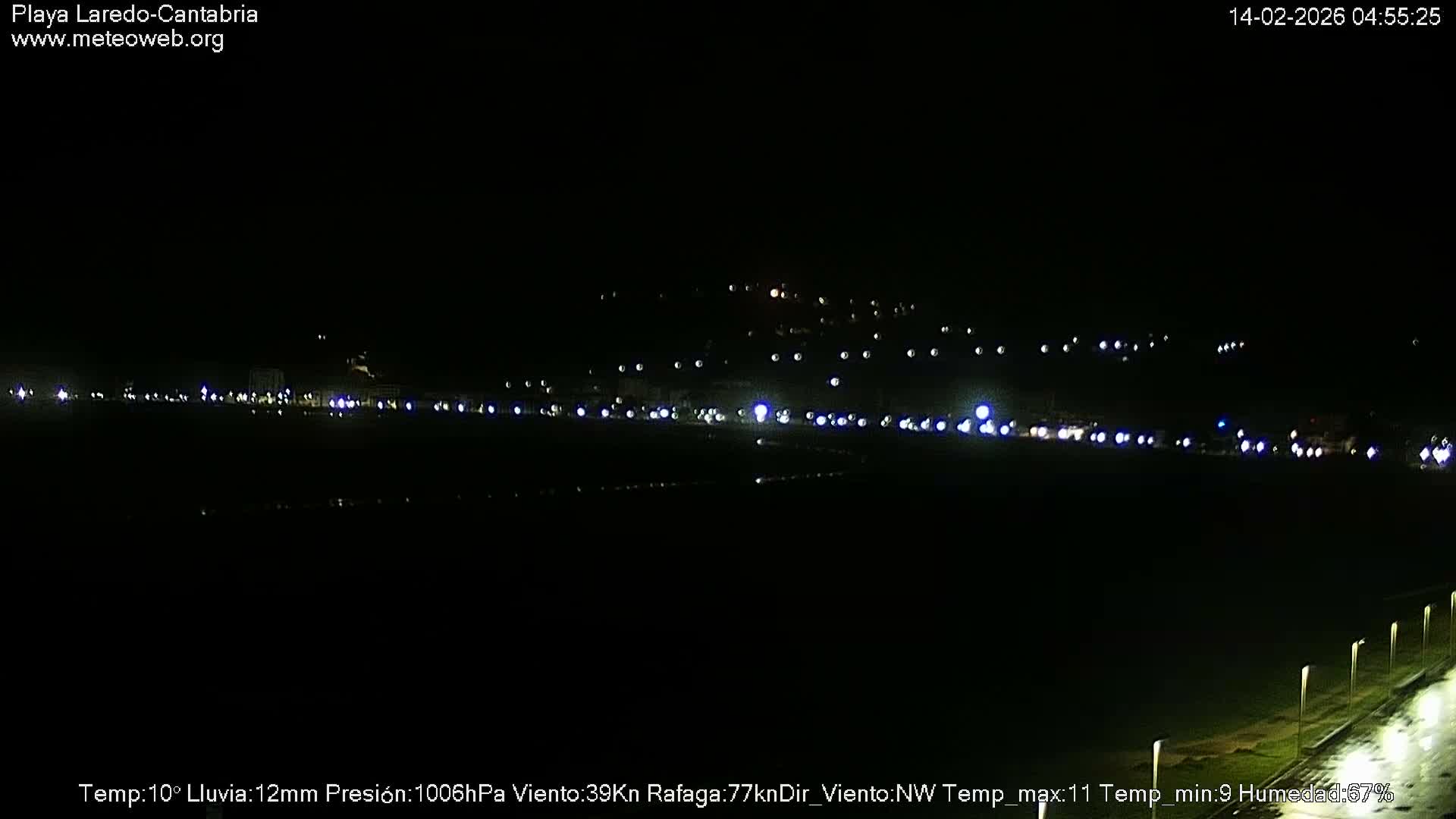 Playa de Laredo Beach Live Cam - Costa Oriental, Cantabria, Spain