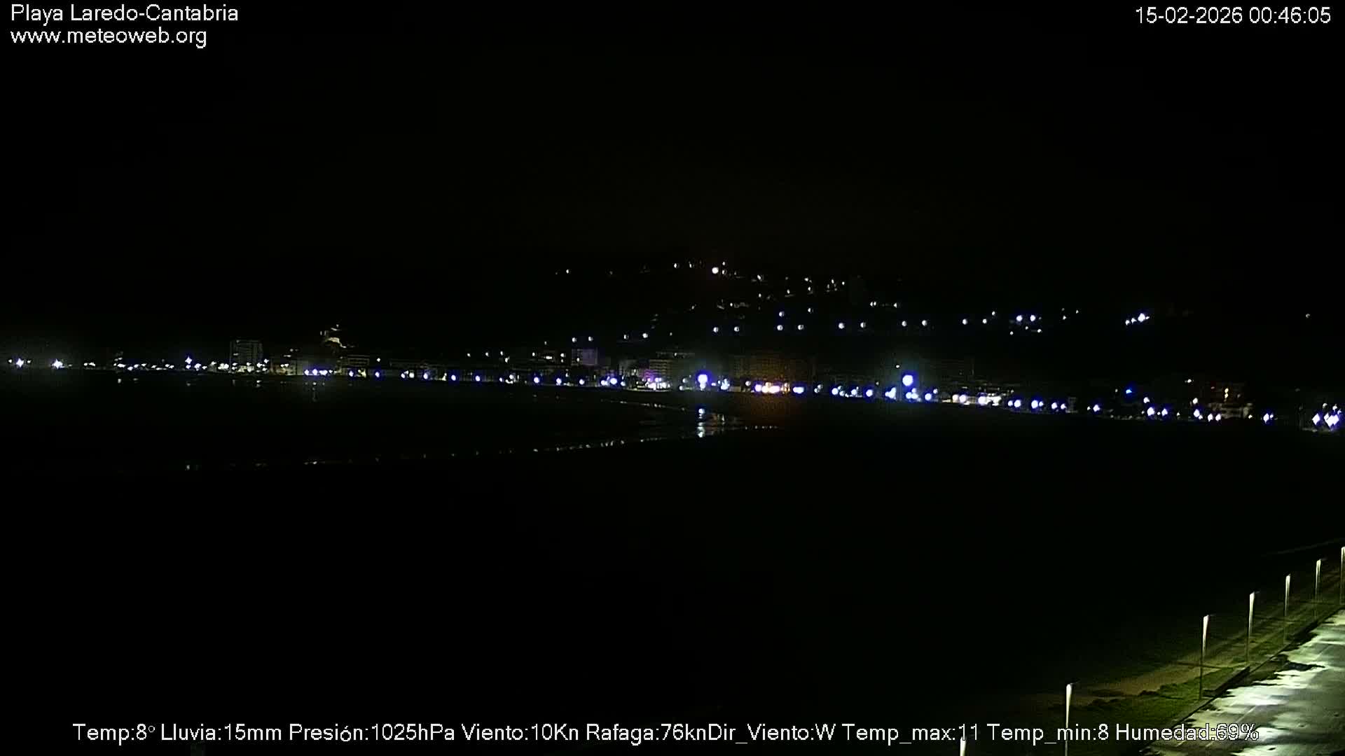 Playa de Laredo Beach Live Cam - Costa Oriental, Cantabria, Spain