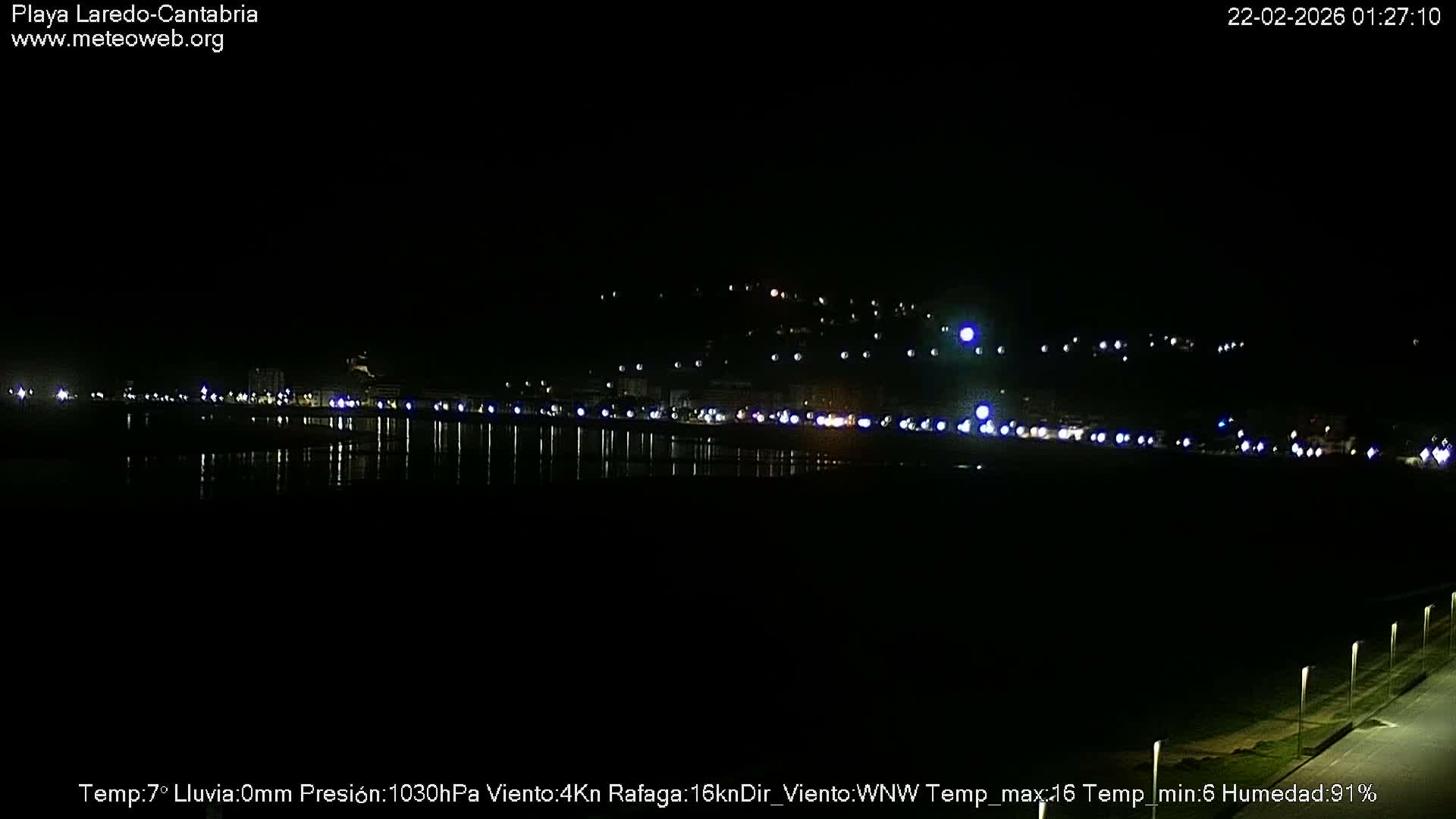Playa de Laredo Beach Live Cam - Costa Oriental, Cantabria, Spain