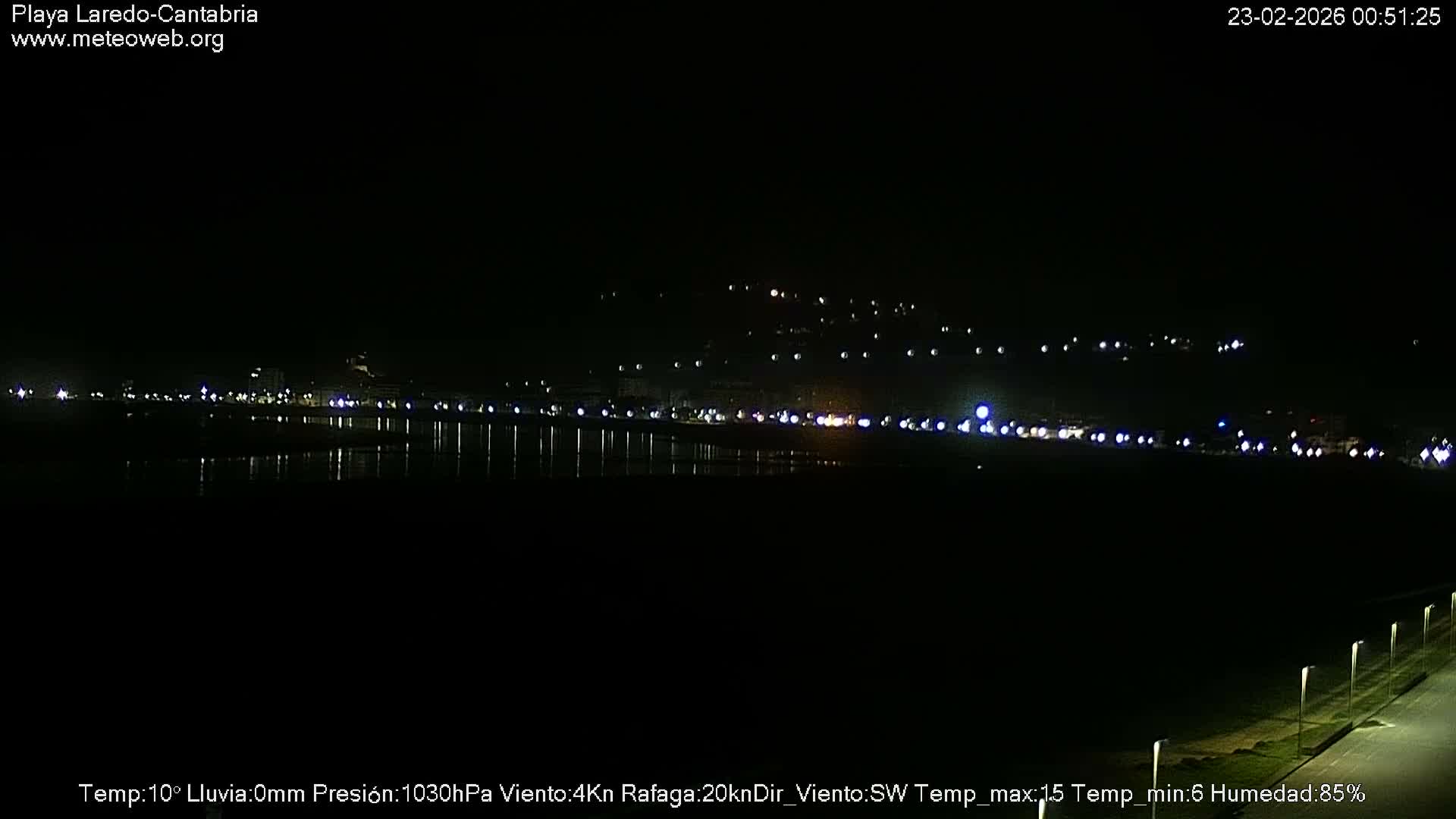 Playa de Laredo Beach Live Cam - Costa Oriental, Cantabria, Spain