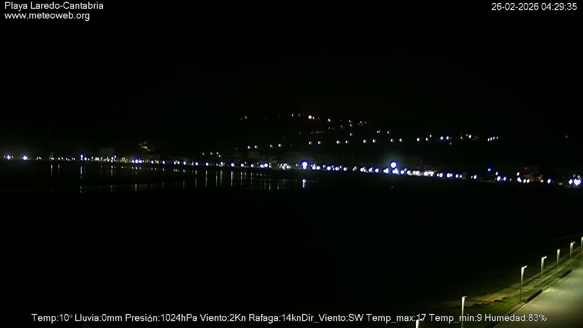 Playa de Laredo Beach Live Cam - Costa Oriental, Cantabria, Spain