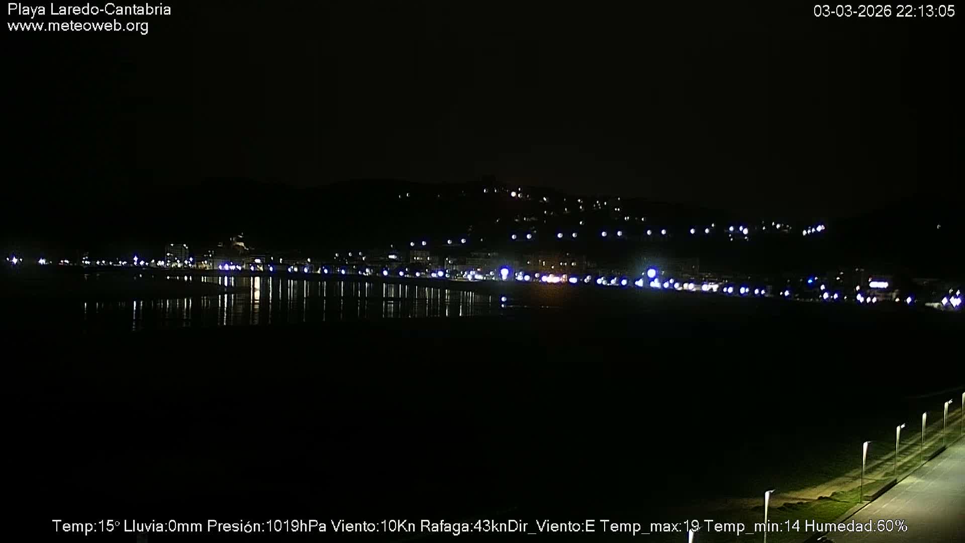 Playa de Laredo Beach Live Cam - Costa Oriental, Cantabria, Spain