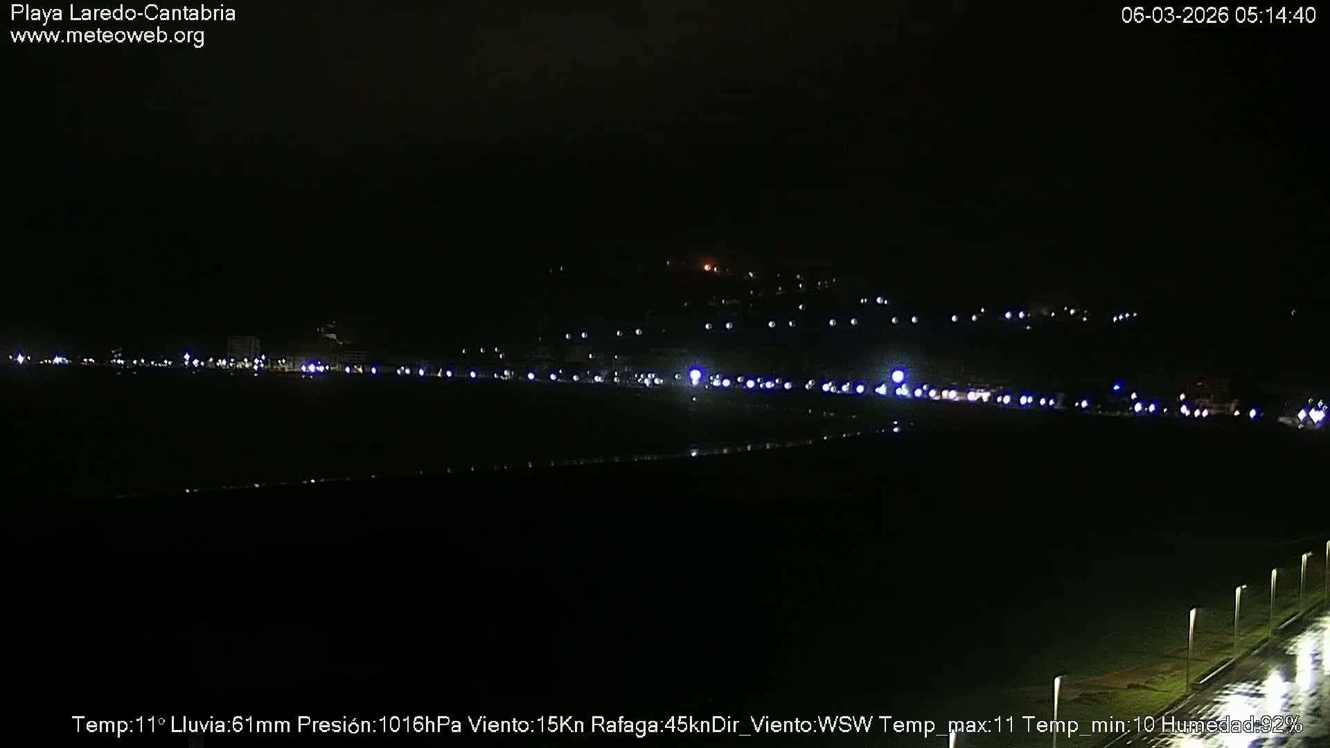 Playa de Laredo Beach Live Cam - Costa Oriental, Cantabria, Spain
