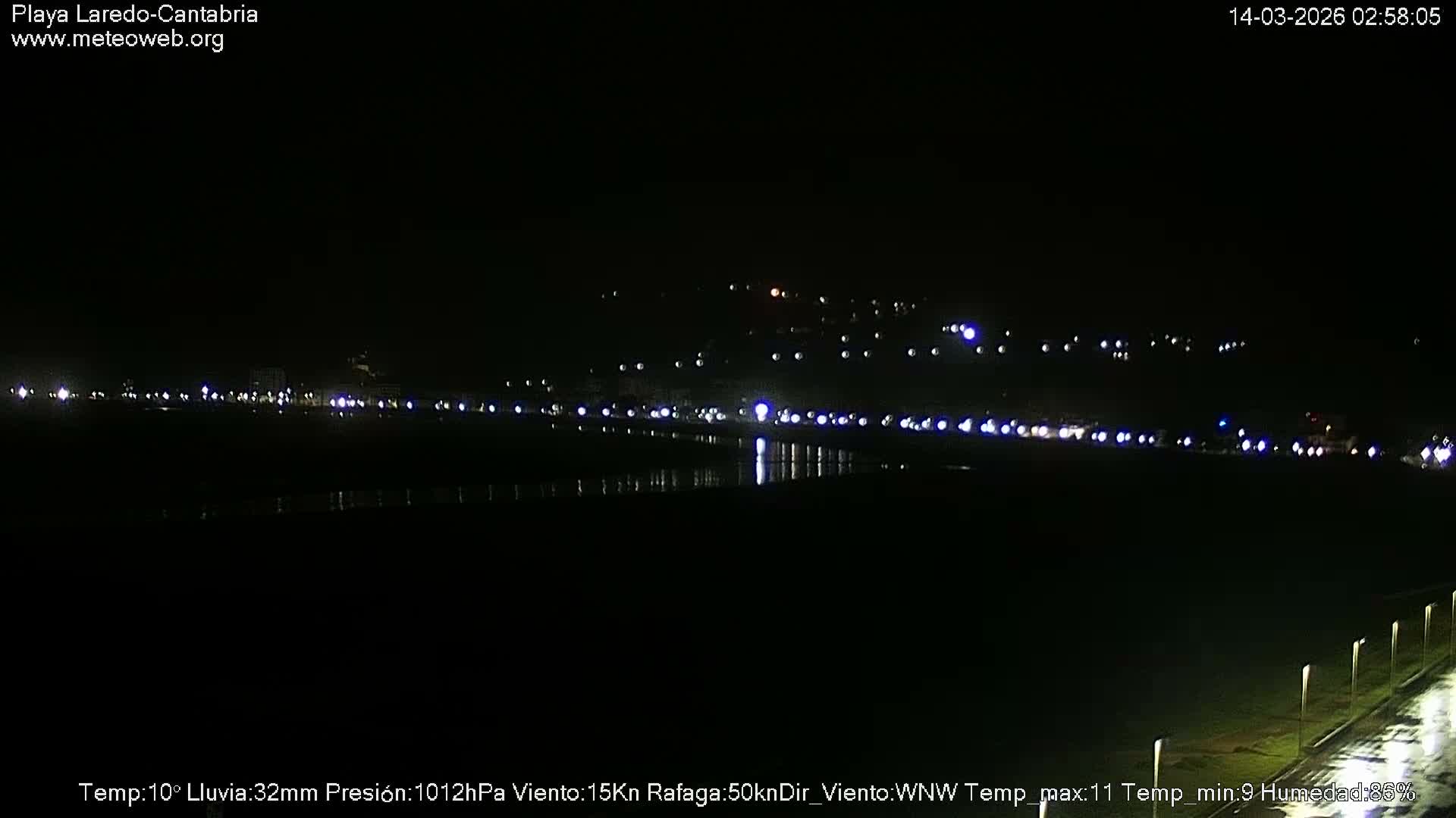 Playa de Laredo Beach Live Cam - Costa Oriental, Cantabria, Spain