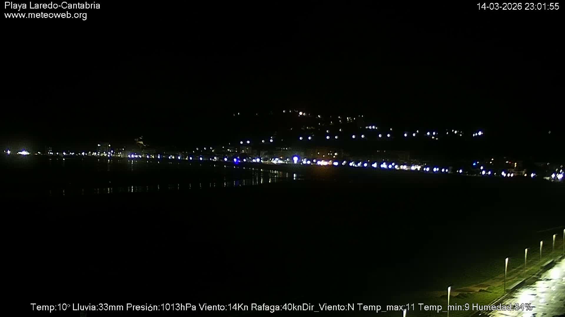 Playa de Laredo Beach Live Cam - Costa Oriental, Cantabria, Spain