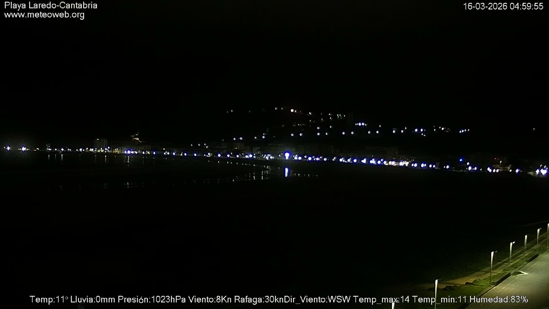 Playa de Laredo Beach Live Cam - Costa Oriental, Cantabria, Spain