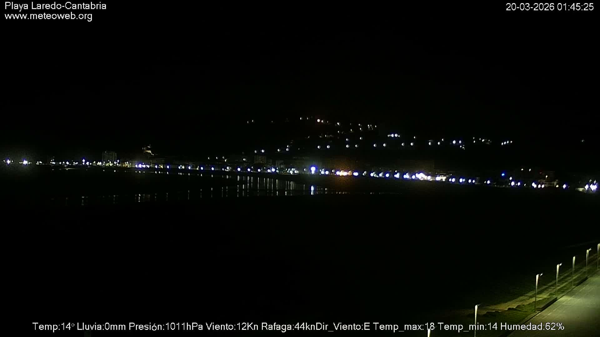 Playa de Laredo Beach Live Cam - Costa Oriental, Cantabria, Spain