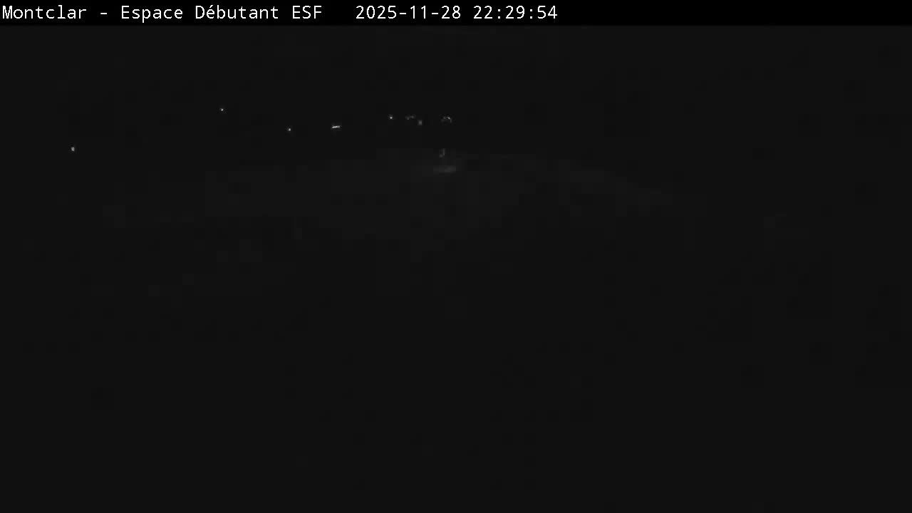 Saint Jaen, Montclar,l Espace Débutant (Beginner Area)  Live Cam - Digne-les-Bains, Alpes-de-Haute-Provence, Provence-Alpes-Côte d’Azur, France