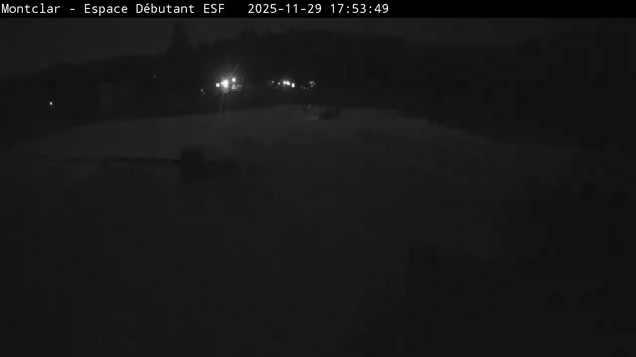 Saint Jaen, Montclar,l Espace Débutant (Beginner Area)  Live Cam - Digne-les-Bains, Alpes-de-Haute-Provence, Provence-Alpes-Côte d’Azur, France