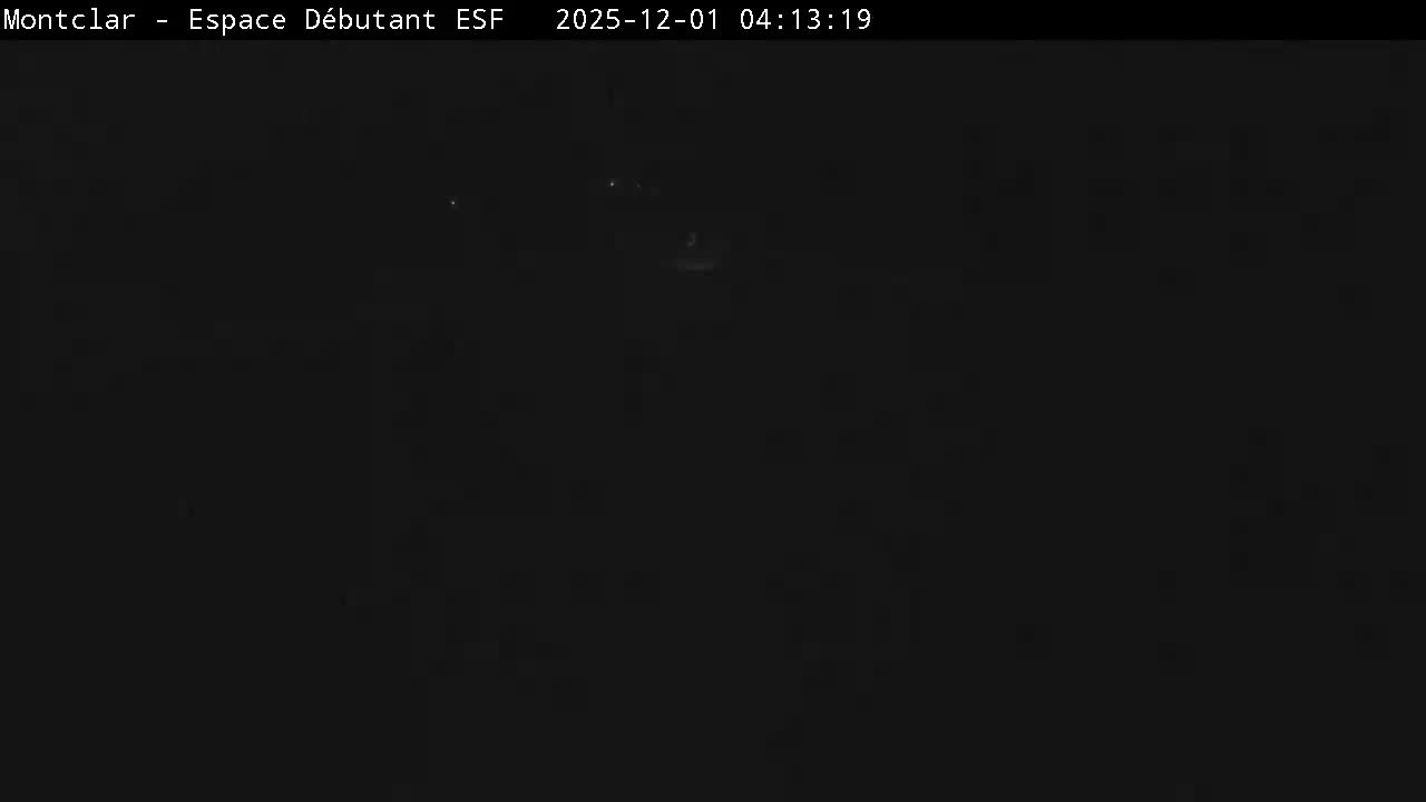 Saint Jaen, Montclar,l Espace Débutant (Beginner Area)  Live Cam - Digne-les-Bains, Alpes-de-Haute-Provence, Provence-Alpes-Côte d’Azur, France