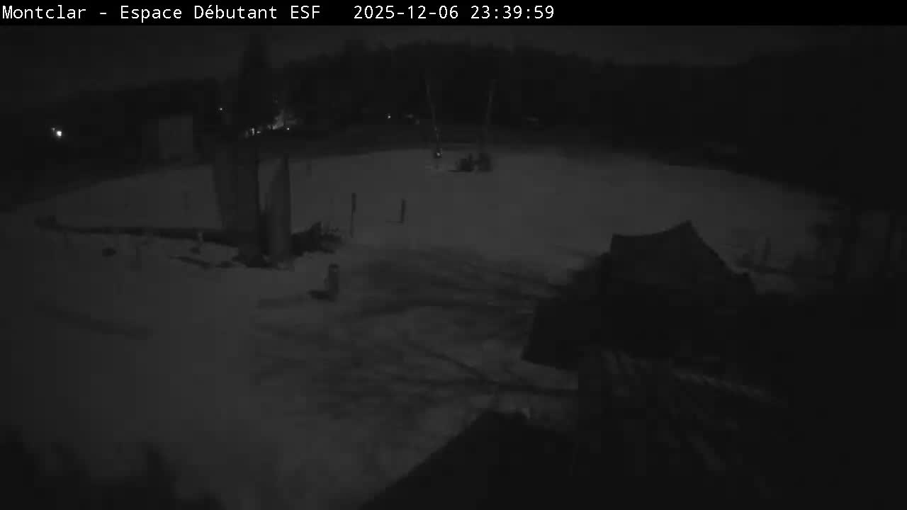 Saint Jaen, Montclar,l Espace Débutant (Beginner Area)  Live Cam - Digne-les-Bains, Alpes-de-Haute-Provence, Provence-Alpes-Côte d’Azur, France