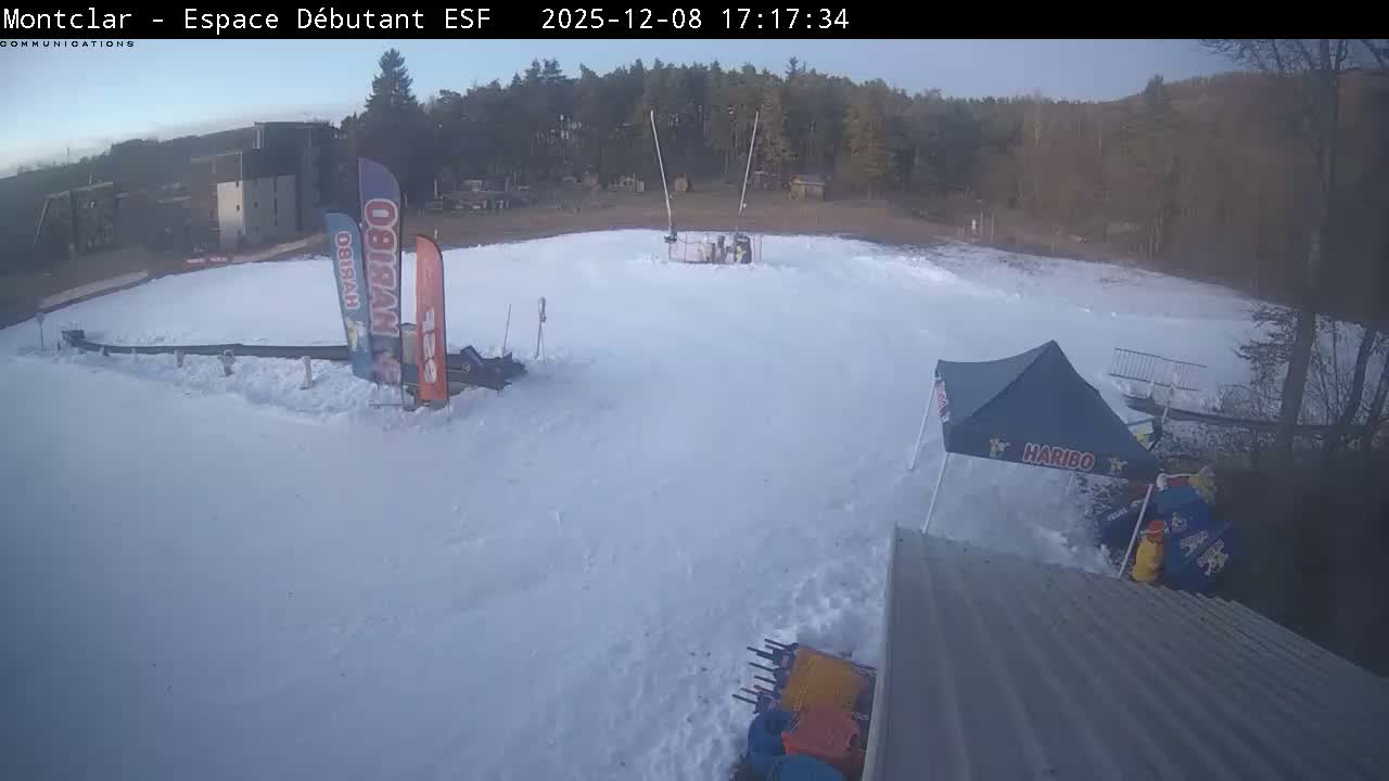 Saint Jaen, Montclar,l Espace Débutant (Beginner Area)  Live Cam - Digne-les-Bains, Alpes-de-Haute-Provence, Provence-Alpes-Côte d’Azur, France