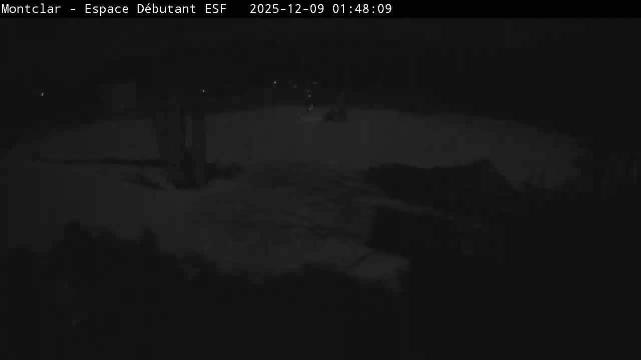 Saint Jaen, Montclar,l Espace Débutant (Beginner Area)  Live Cam - Digne-les-Bains, Alpes-de-Haute-Provence, Provence-Alpes-Côte d’Azur, France