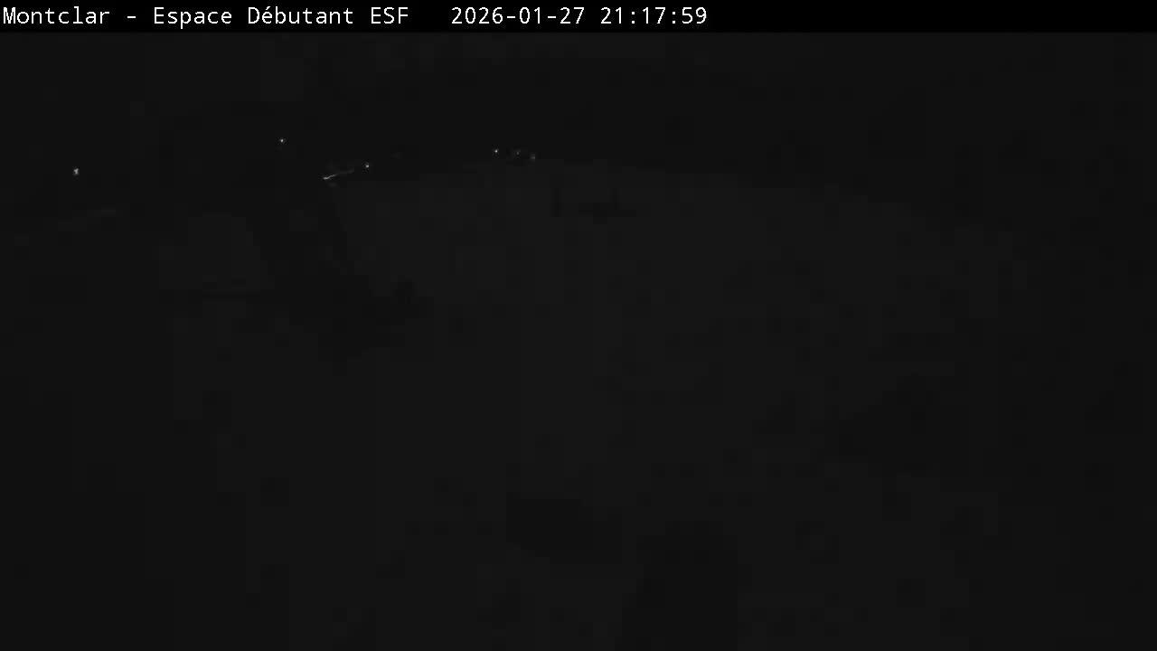 Saint Jaen, Montclar,l Espace Débutant (Beginner Area)  Live Cam - Digne-les-Bains, Alpes-de-Haute-Provence, Provence-Alpes-Côte d’Azur, France