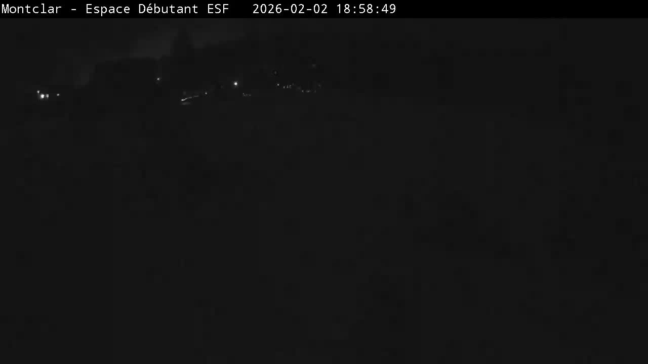 Saint Jaen, Montclar,l Espace Débutant (Beginner Area)  Live Cam - Digne-les-Bains, Alpes-de-Haute-Provence, Provence-Alpes-Côte d’Azur, France