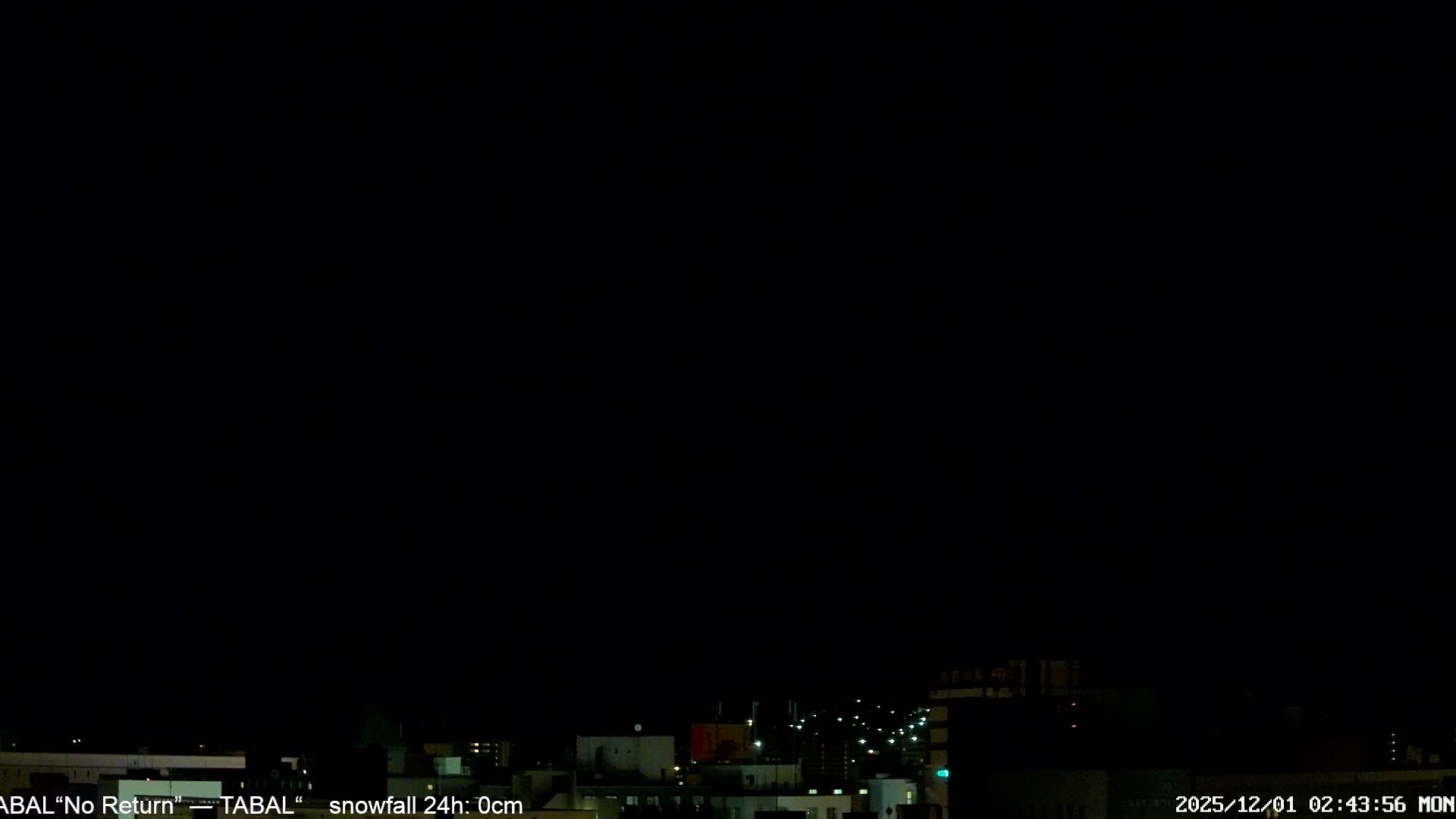 Sapporo City Skyline & Mount Moiwa View from Chuo Ward  ( 中央区から見る札幌市街と藻岩山 ) Live Cam - Chuo Ward, Sapporo, Ishikari, Hokkaido, Japan
