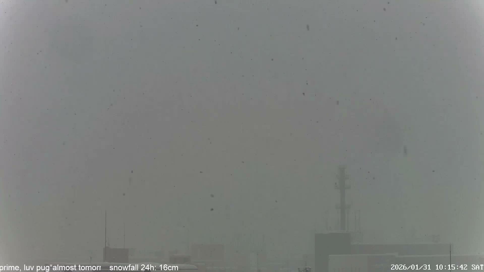 Sapporo City Skyline & Mount Moiwa View from Chuo Ward  ( 中央区から見る札幌市街と藻岩山 ) Live Cam - Chuo Ward, Sapporo, Ishikari, Hokkaido, Japan
