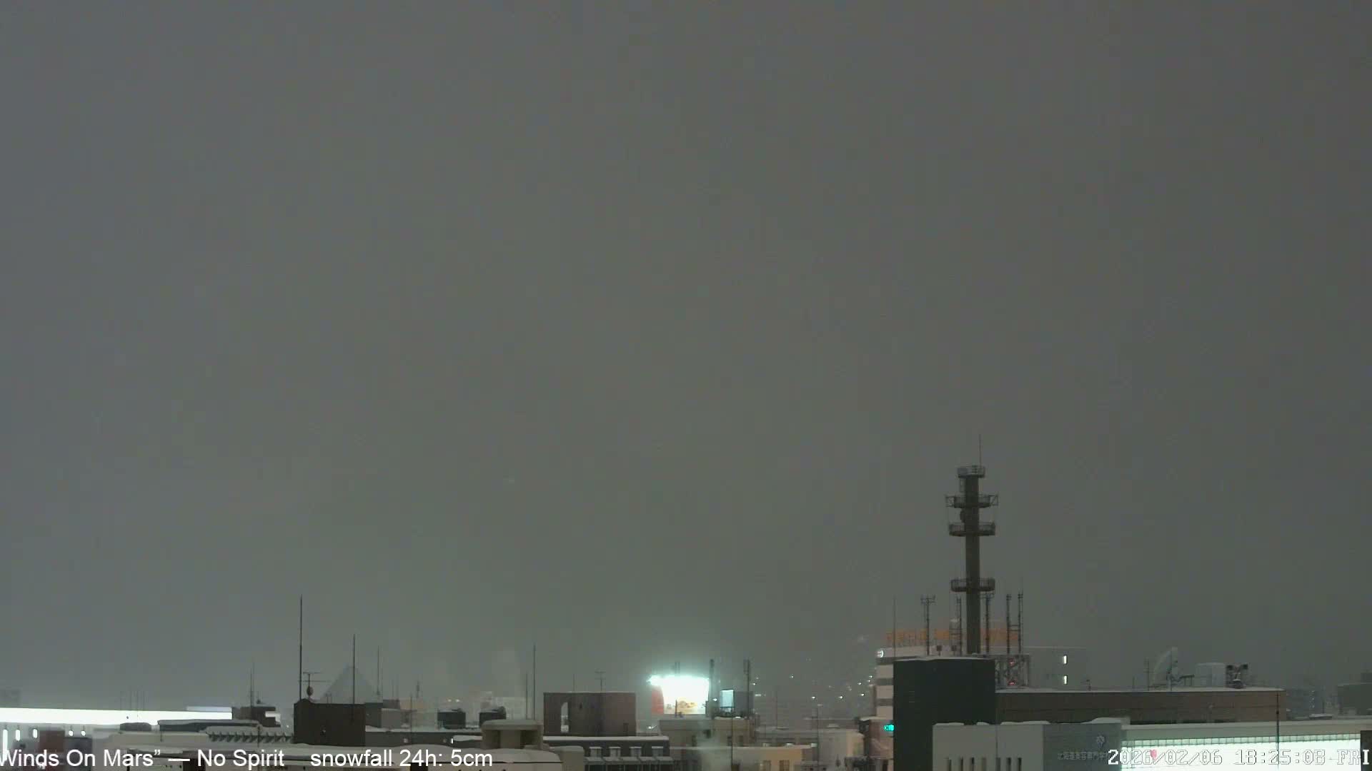 Sapporo City Skyline & Mount Moiwa View from Chuo Ward  ( 中央区から見る札幌市街と藻岩山 ) Live Cam - Chuo Ward, Sapporo, Ishikari, Hokkaido, Japan