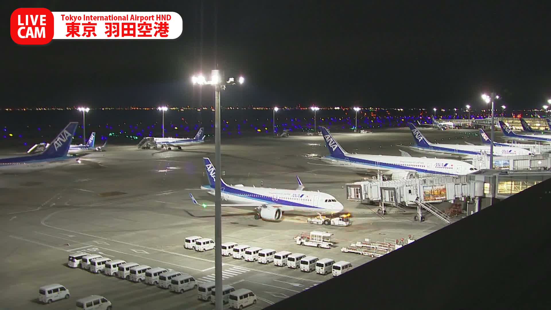 Tokyo Haneda International Airport PTZ ( 東京羽田空港 ) Live Cam HND/RJTT - Hanedakuko, Ōta-ku,Tokyo, Kantō, Honshu, Japan