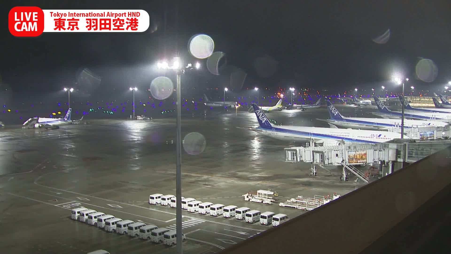 Tokyo Haneda International Airport PTZ ( 東京羽田空港 ) Live Cam HND/RJTT - Hanedakuko, Ōta-ku,Tokyo, Kantō, Honshu, Japan