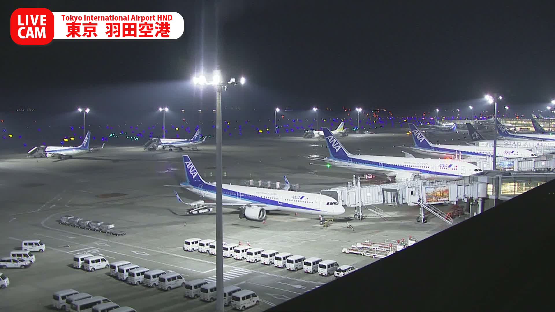 Tokyo Haneda International Airport PTZ ( 東京羽田空港 ) Live Cam HND/RJTT - Hanedakuko, Ōta-ku,Tokyo, Kantō, Honshu, Japan