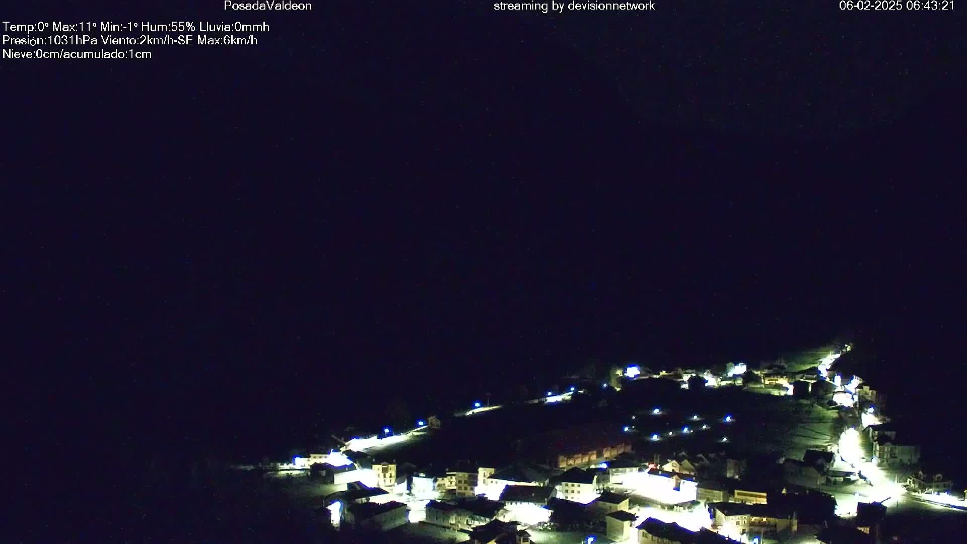 Picos de Europa Peaks & Posada de Valdeon Village  Live Cam - León, Castila&Leon, Spain