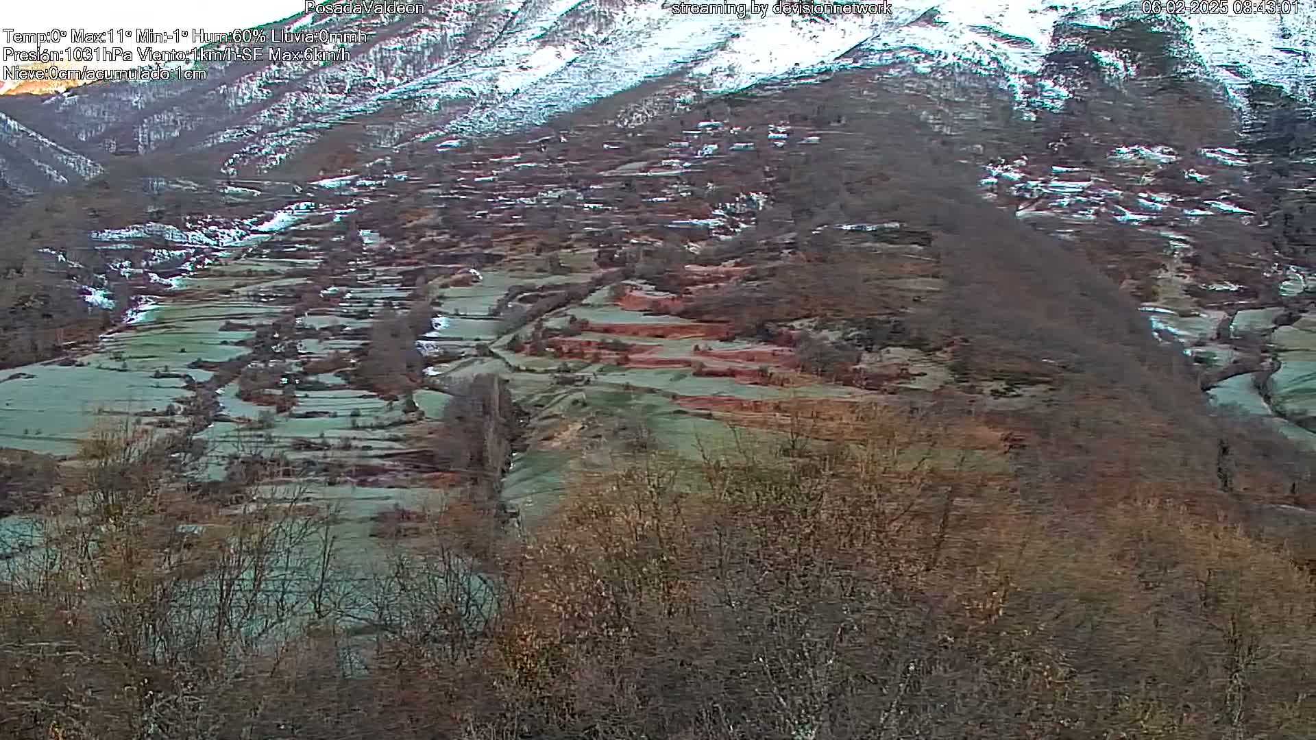 Picos de Europa Peaks & Posada de Valdeon Village  Live Cam - León, Castila&Leon, Spain