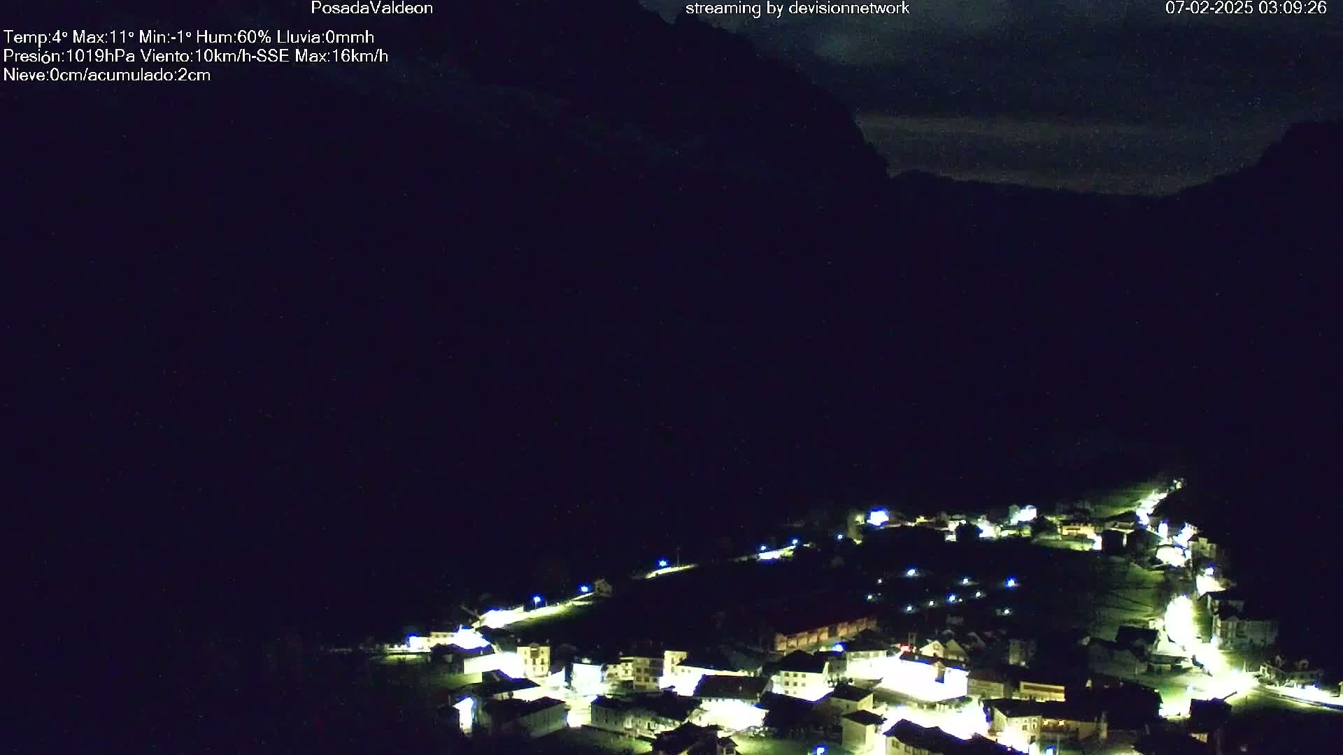 Picos de Europa Peaks & Posada de Valdeon Village  Live Cam - León, Castila&Leon, Spain