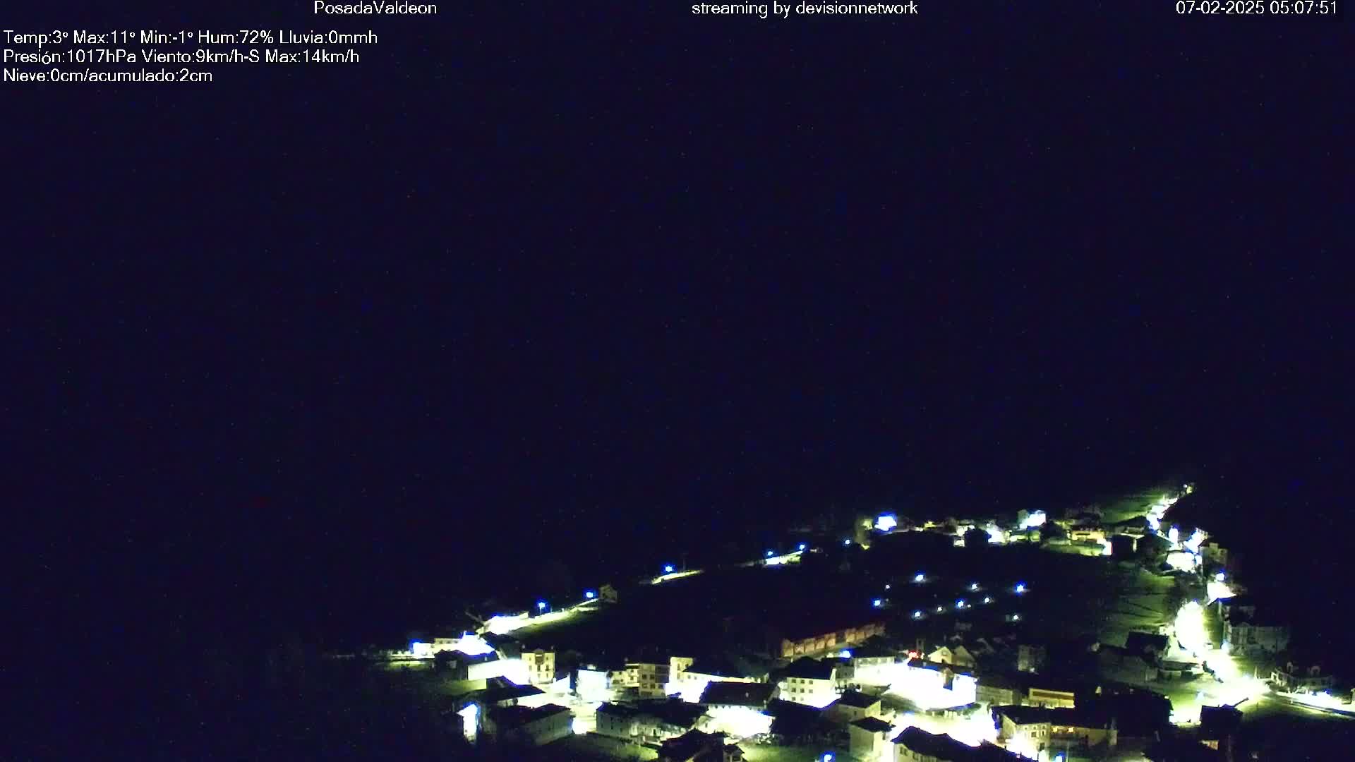 Picos de Europa Peaks & Posada de Valdeon Village  Live Cam - León, Castila&Leon, Spain