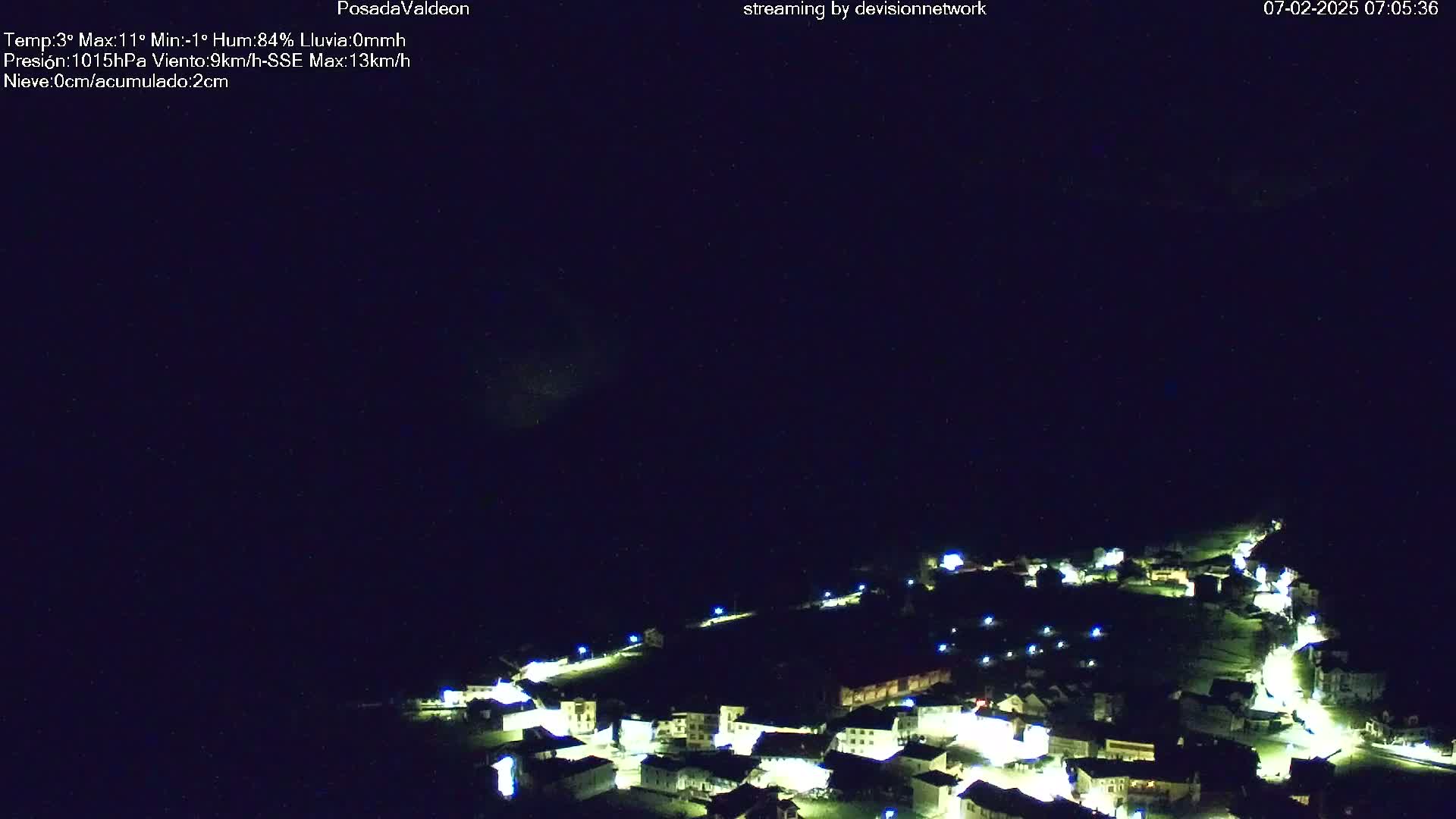 Picos de Europa Peaks & Posada de Valdeon Village  Live Cam - León, Castila&Leon, Spain