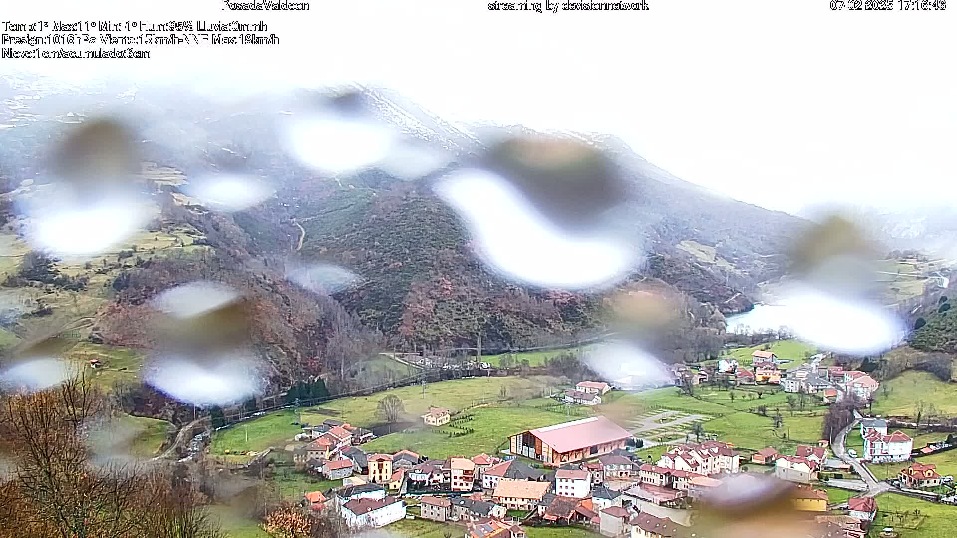 Picos de Europa Peaks & Posada de Valdeon Village  Live Cam - León, Castila&Leon, Spain