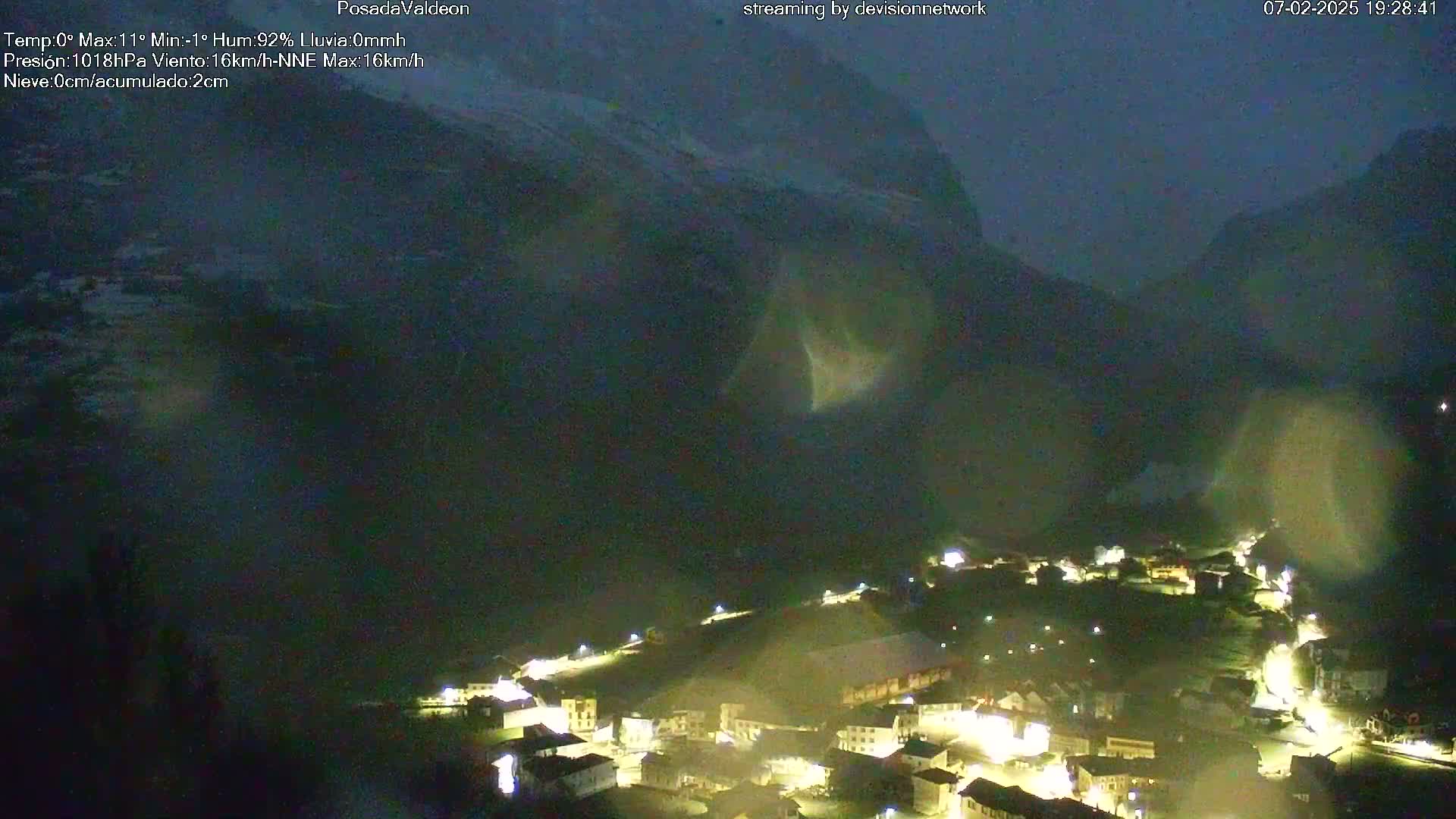 Picos de Europa Peaks & Posada de Valdeon Village  Live Cam - León, Castila&Leon, Spain