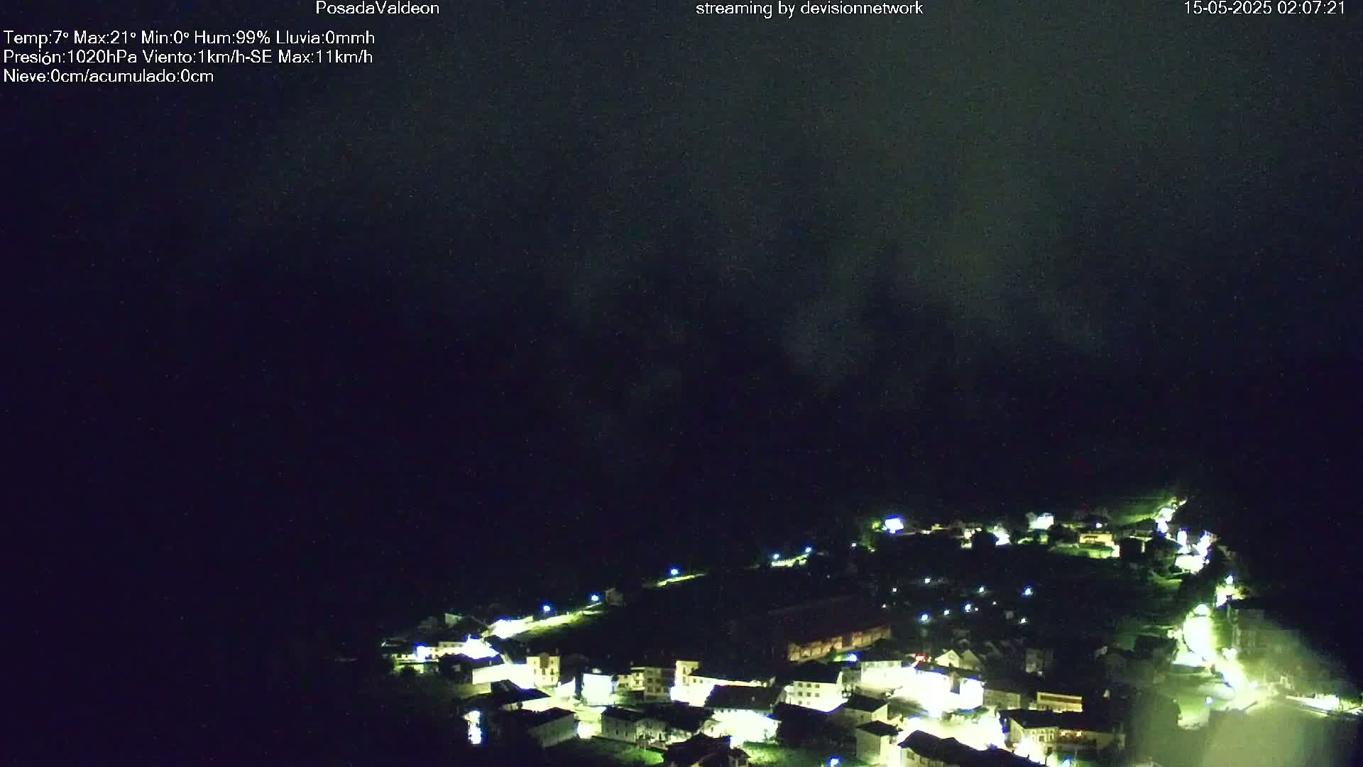 Picos de Europa Peaks & Posada de Valdeon Village  Live Cam - León, Castila&Leon, Spain