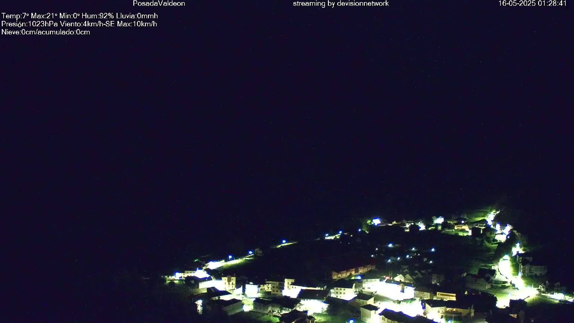 Picos de Europa Peaks & Posada de Valdeon Village  Live Cam - León, Castila&Leon, Spain