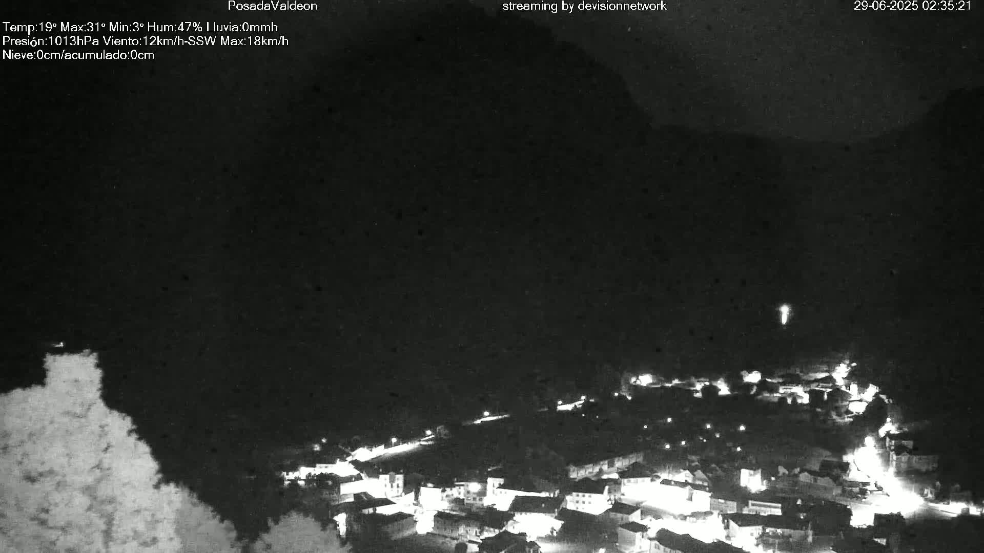 Picos de Europa Peaks & Posada de Valdeon Village  Live Cam - León, Castila&Leon, Spain