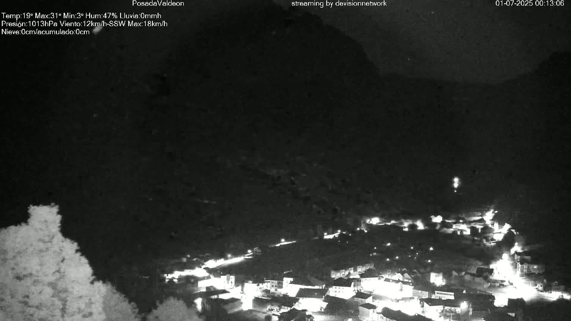 Picos de Europa Peaks & Posada de Valdeon Village  Live Cam - León, Castila&Leon, Spain