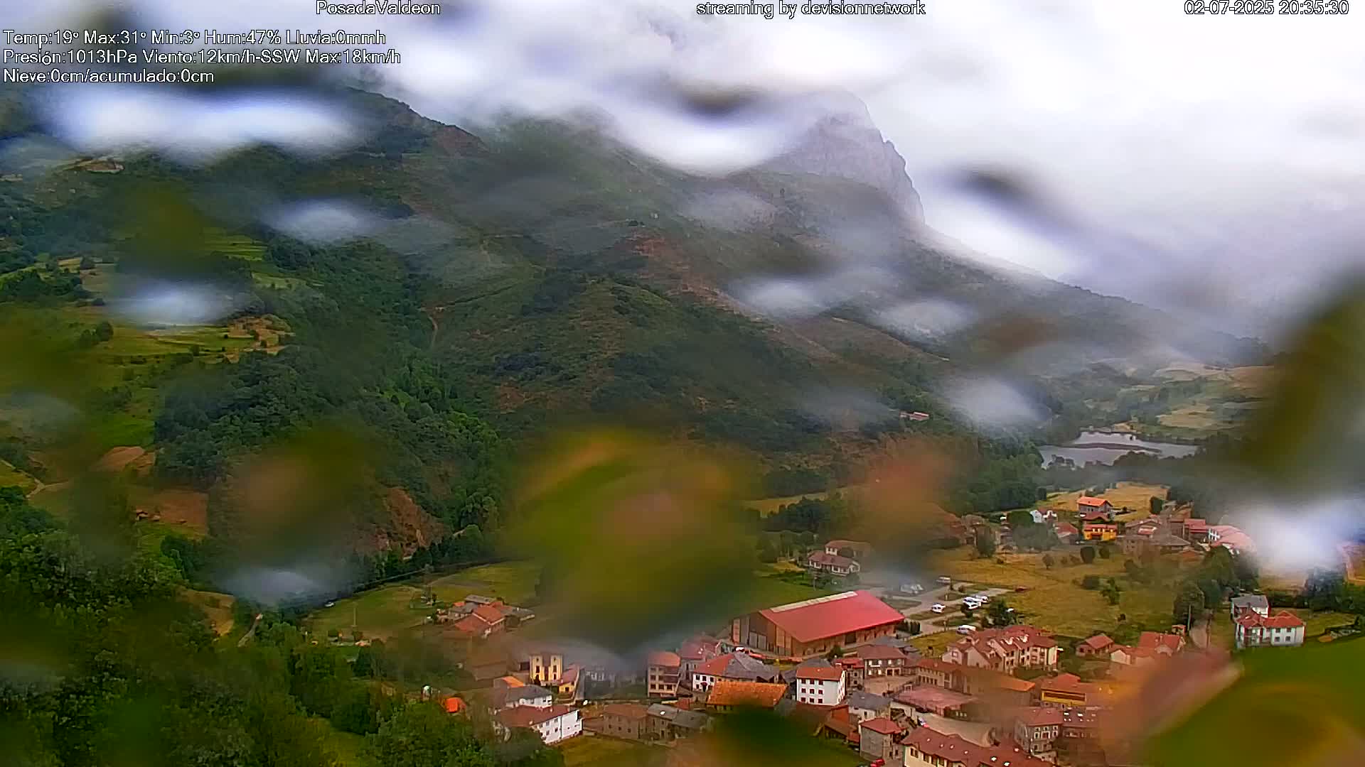 Picos de Europa Peaks & Posada de Valdeon Village  Live Cam - León, Castila&Leon, Spain