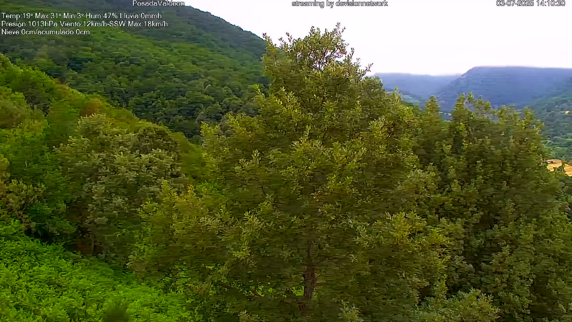 Picos de Europa Peaks & Posada de Valdeon Village  Live Cam - León, Castila&Leon, Spain