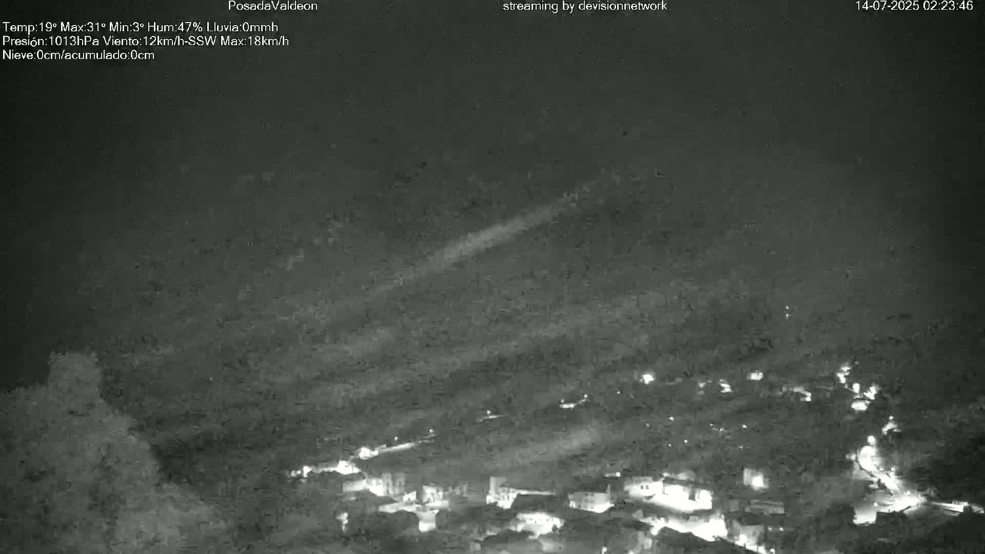 Picos de Europa Peaks & Posada de Valdeon Village  Live Cam - León, Castila&Leon, Spain